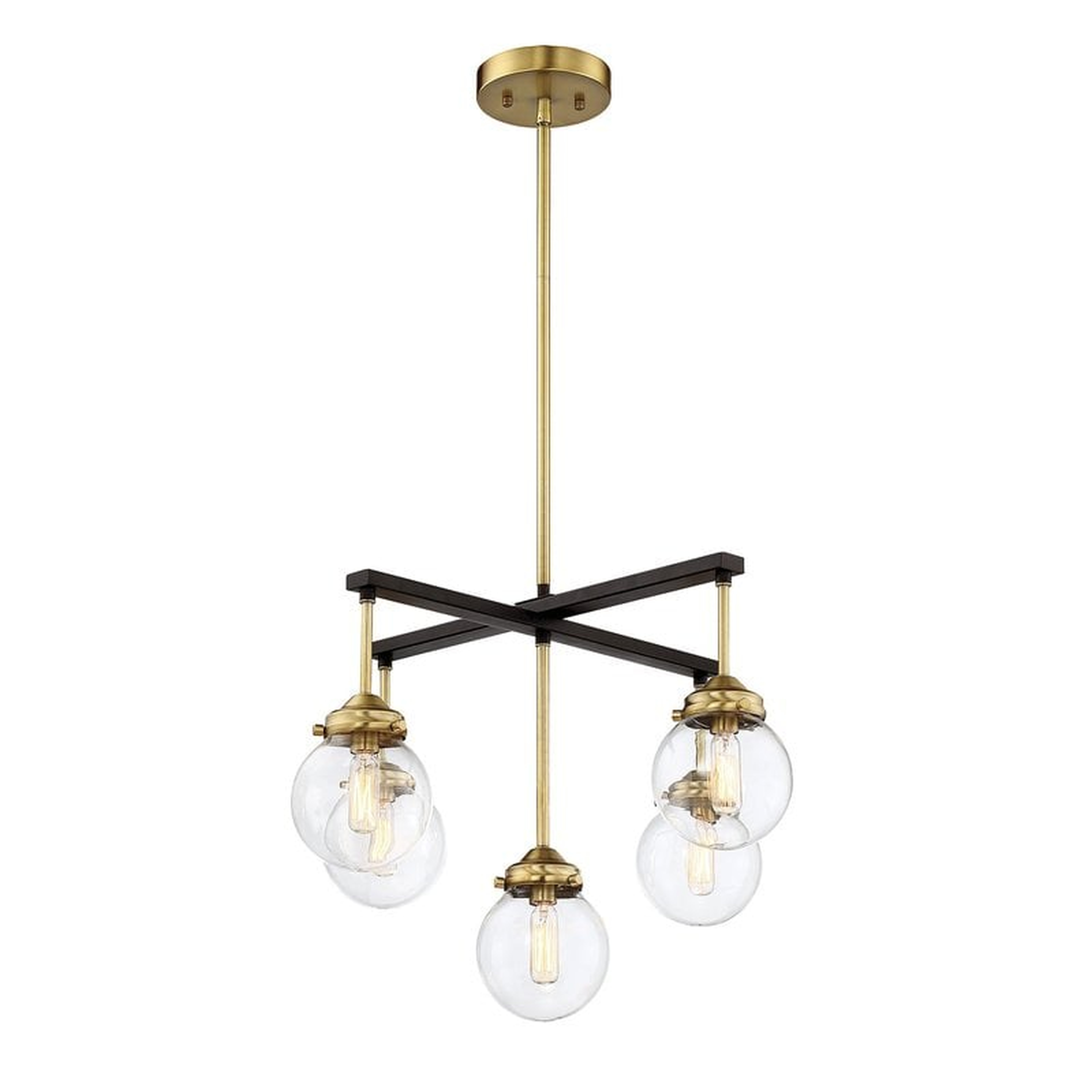 Agnes 5-Light Shaded Classic/Traditional Chandelier - Wayfair