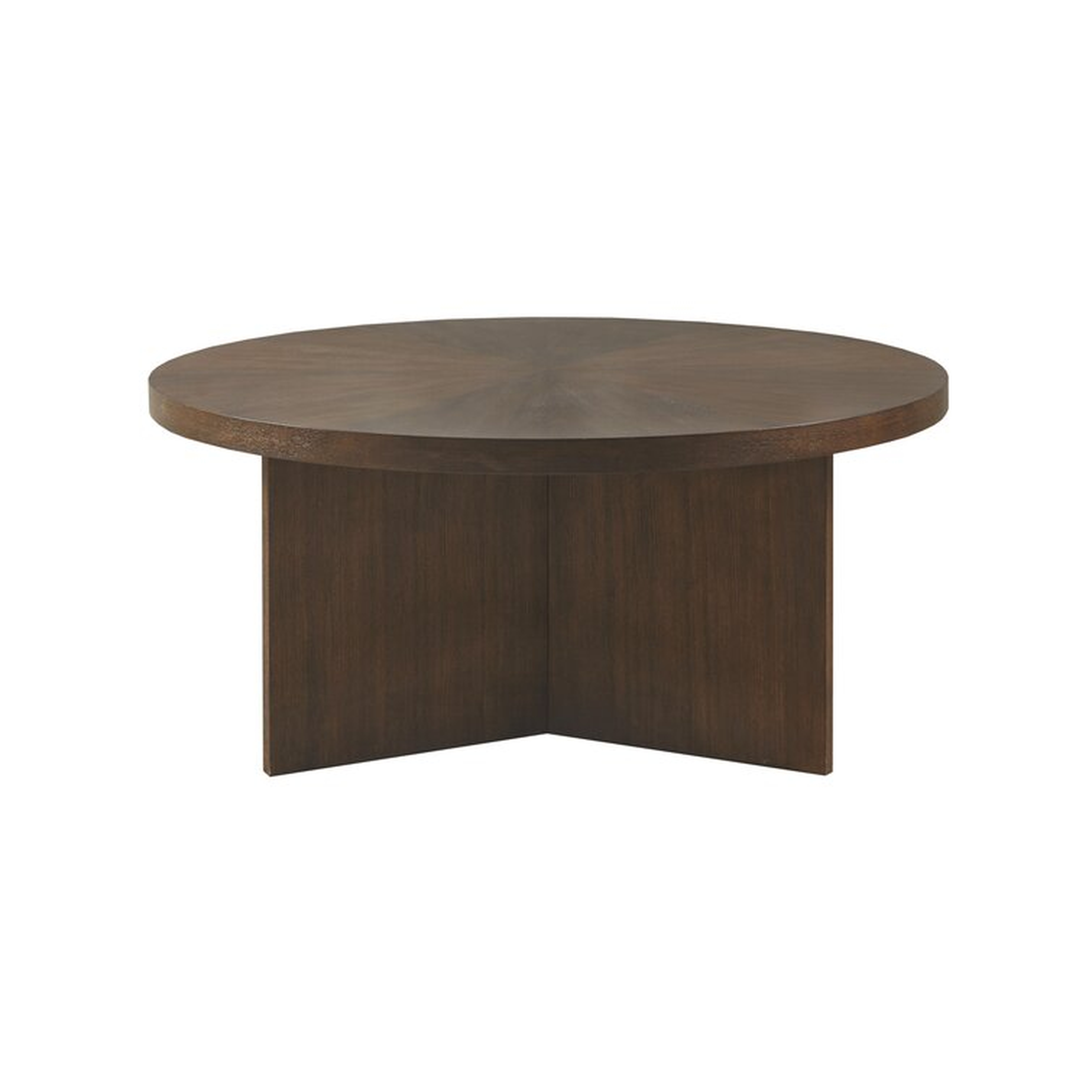Martha Stewart Sadie Walnut Wood Coffee Table - Wayfair