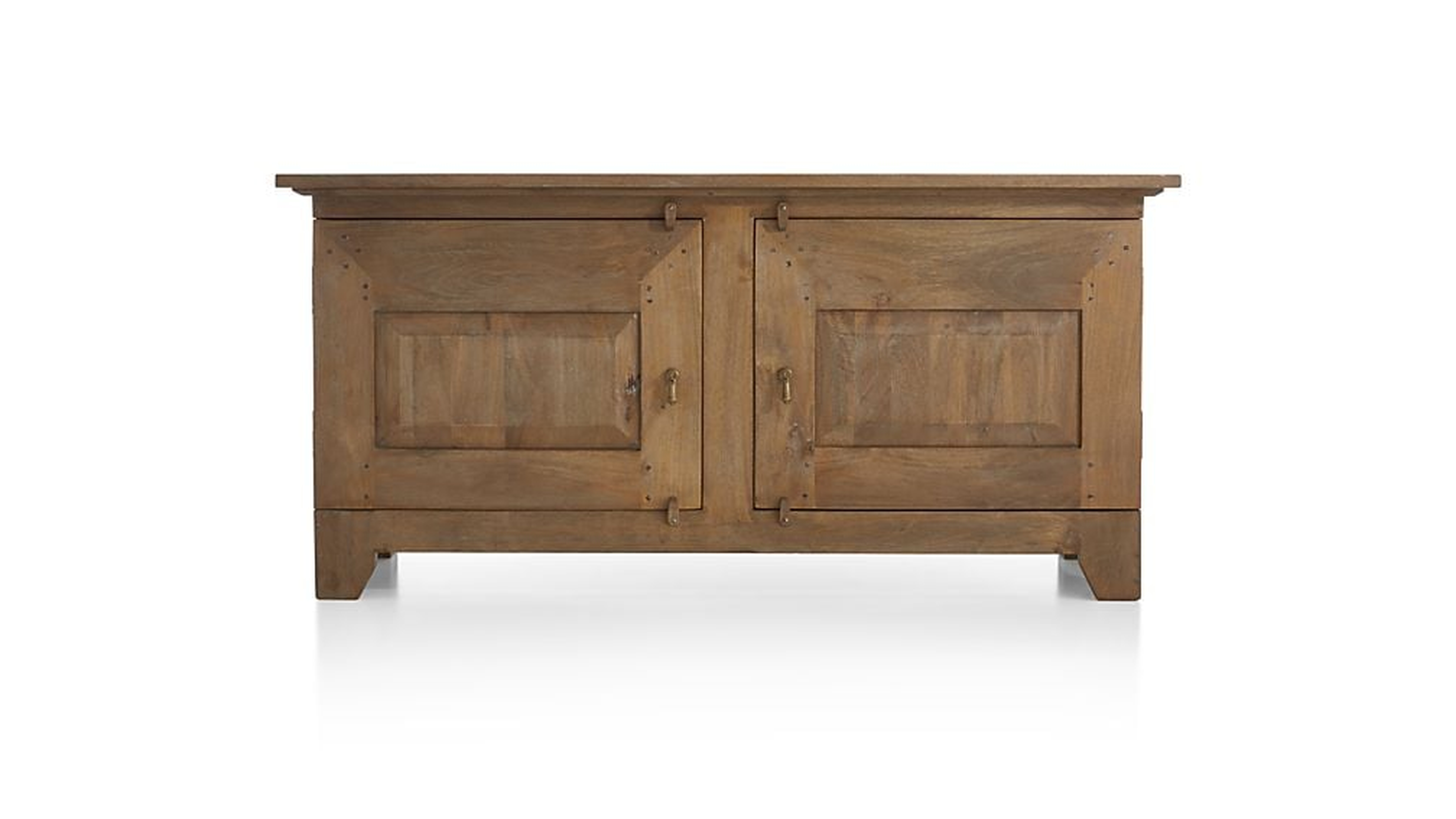 Basque Light Brown Buffet - Crate and Barrel
