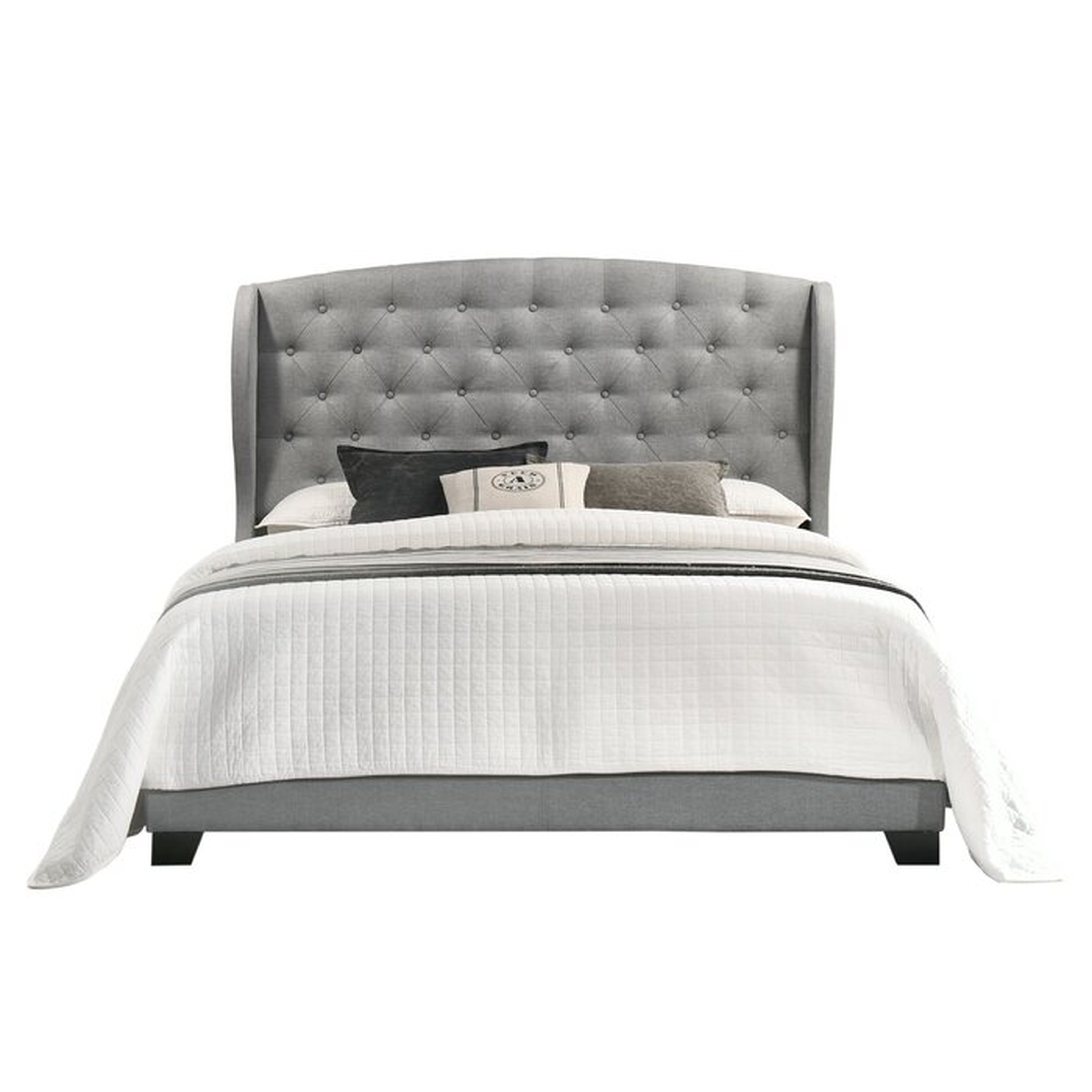 Aadvik Tufted Upholstered Low Profile Standard Bed - Wayfair