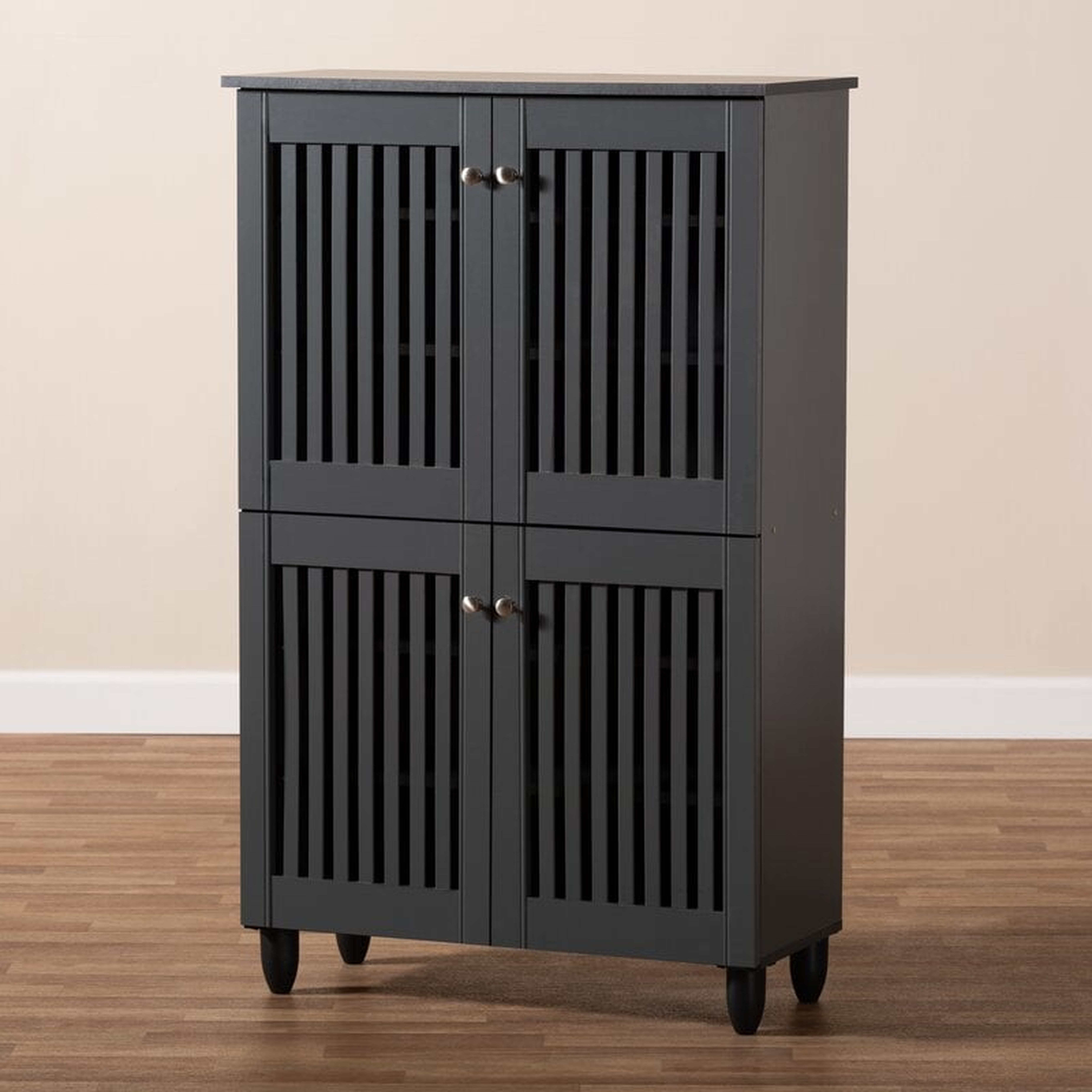 Entryway 18 Pair Shoe Storage Cabinet - Wayfair