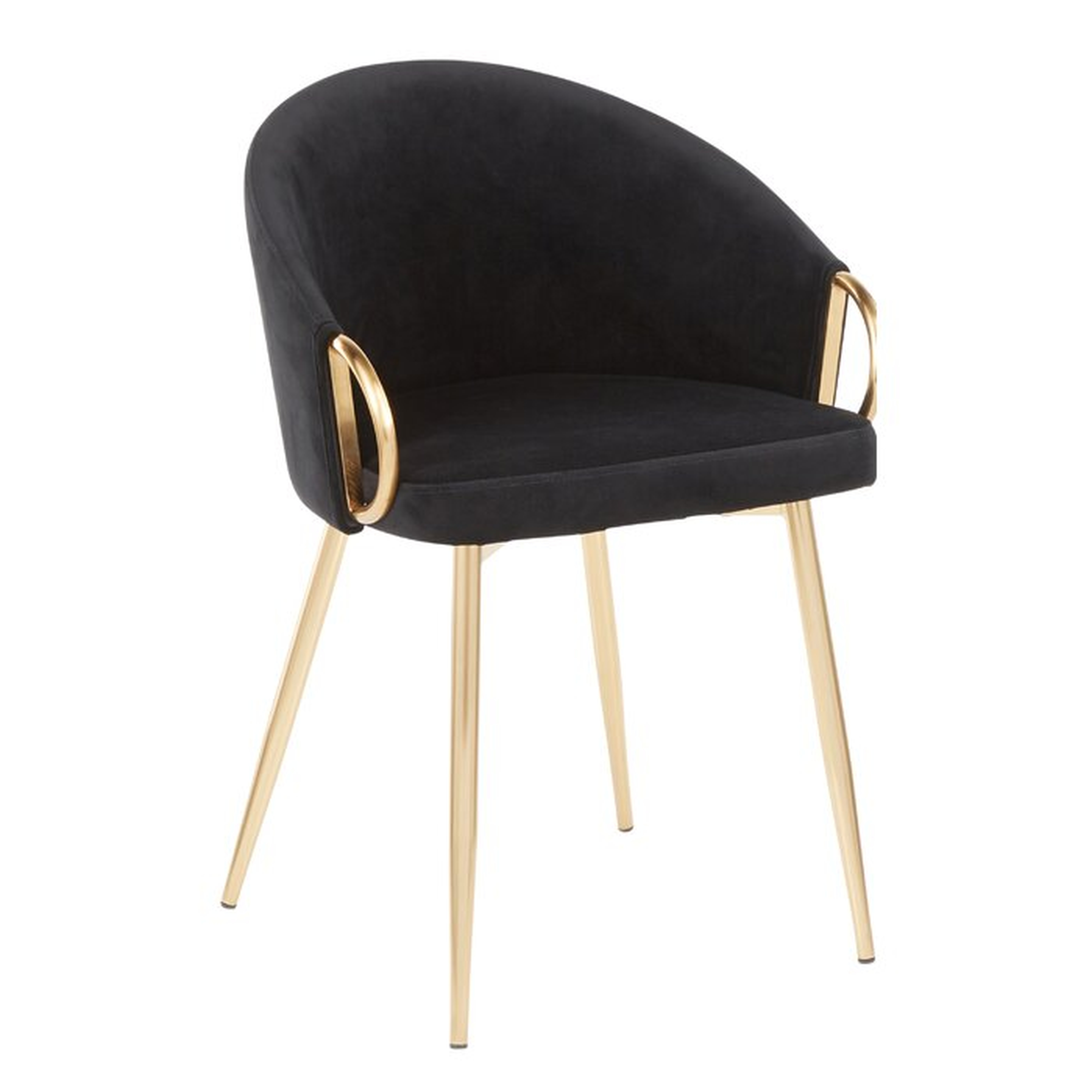 Saltzman Upholstered Dining Chair - Wayfair
