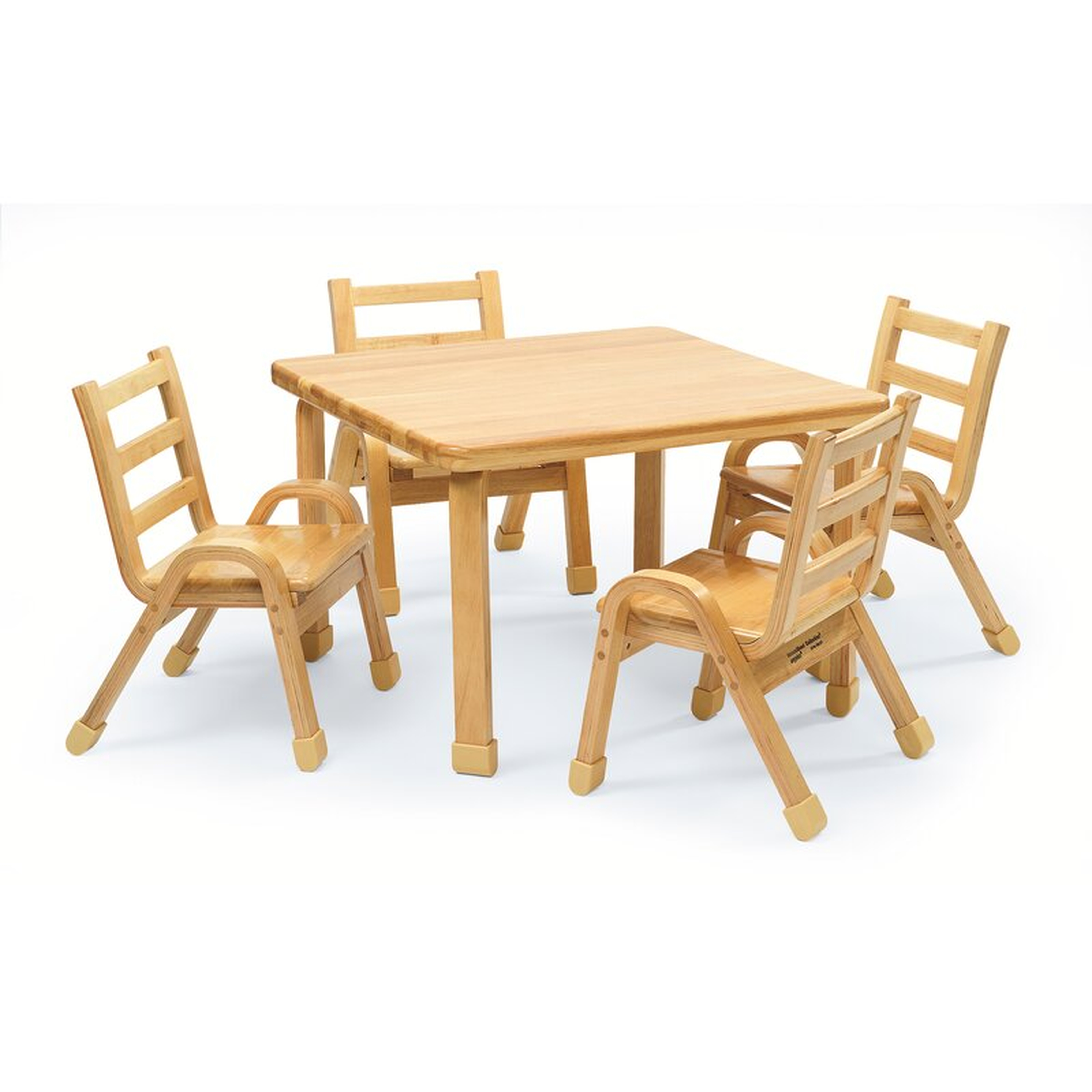 Kids 5 Piece Writing Table And Chair Set - Wayfair