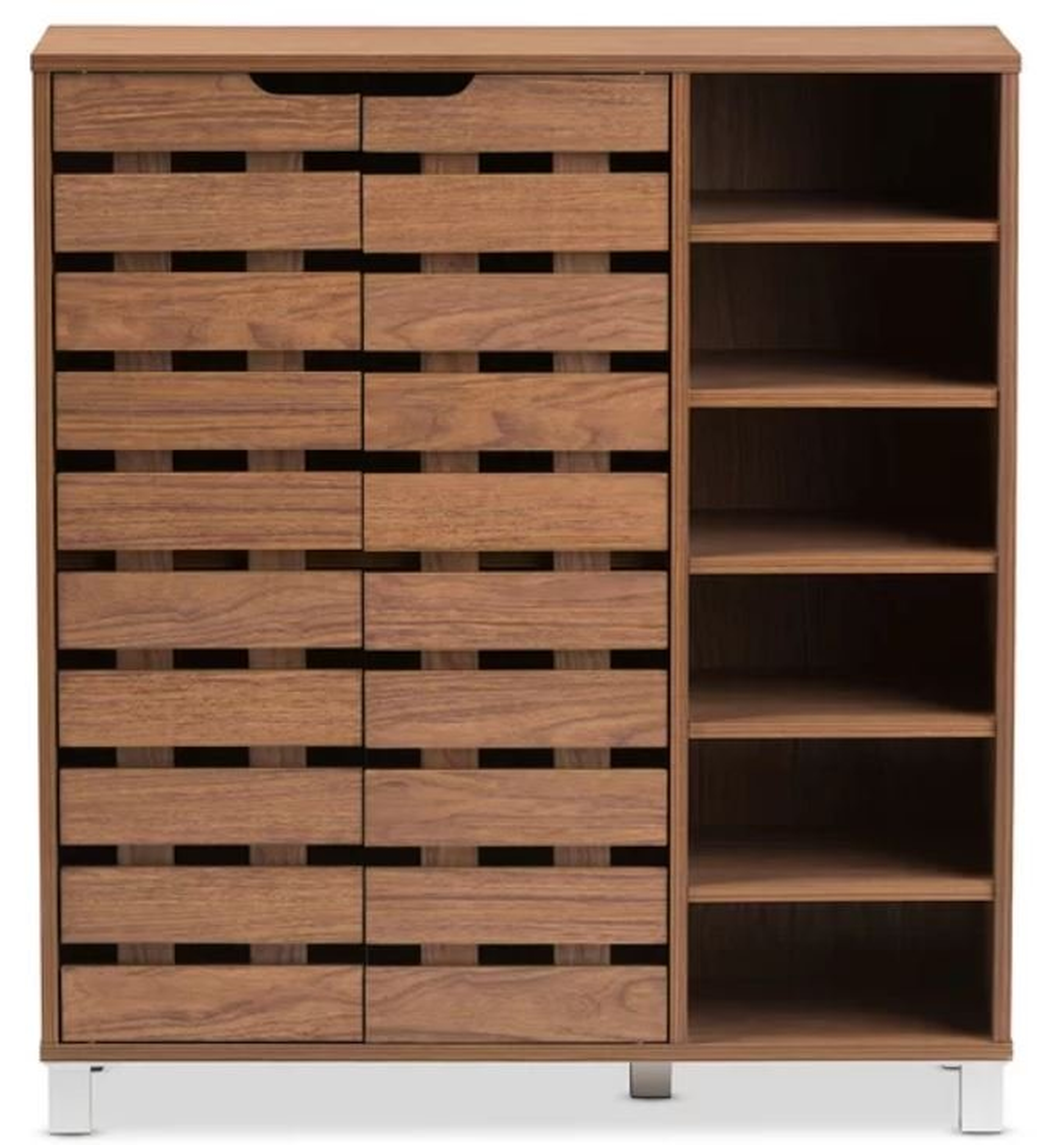 18-Pair Shoe Storage Cabinet - Wayfair
