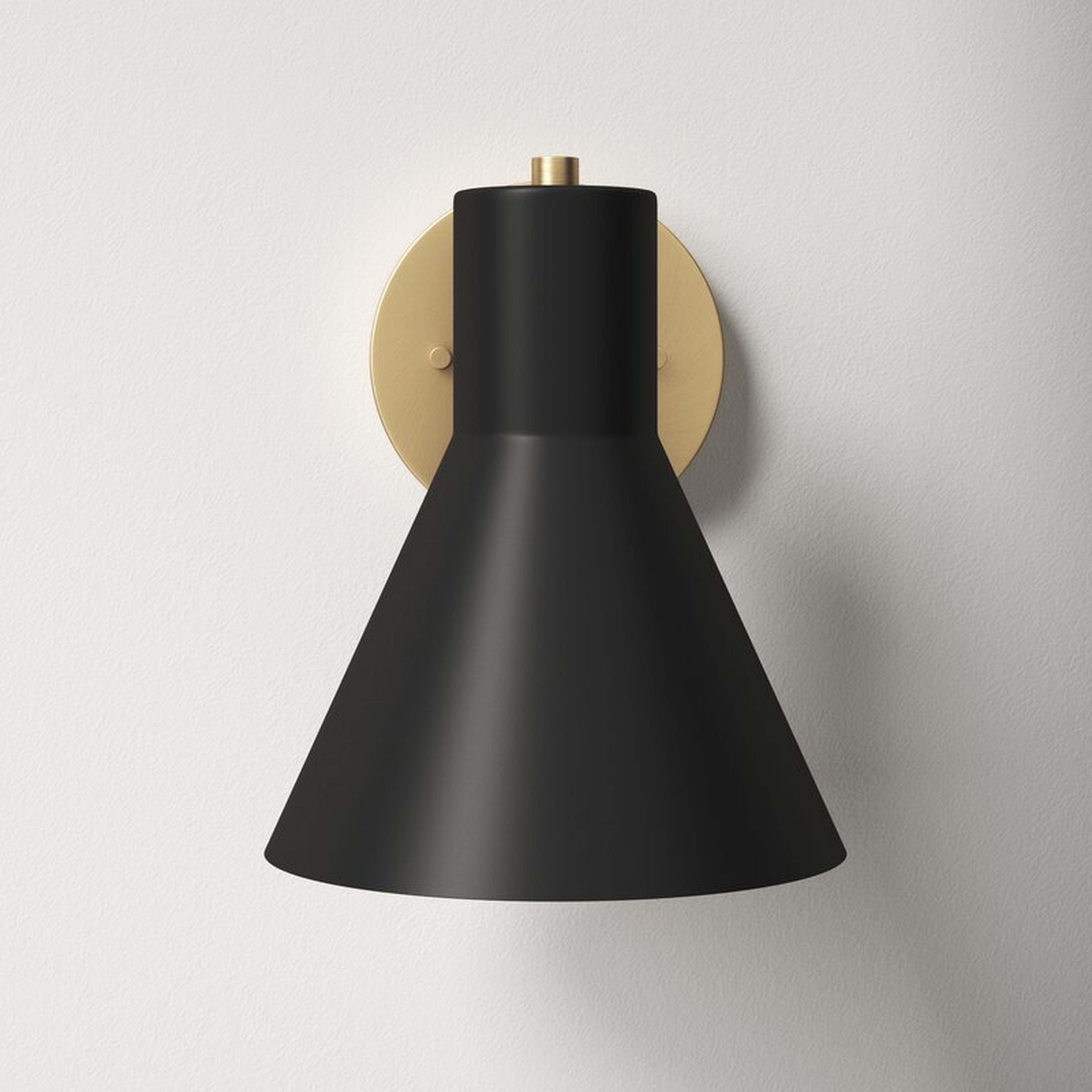 Byers 1-Light Dimmable Armed Sconce - Wayfair