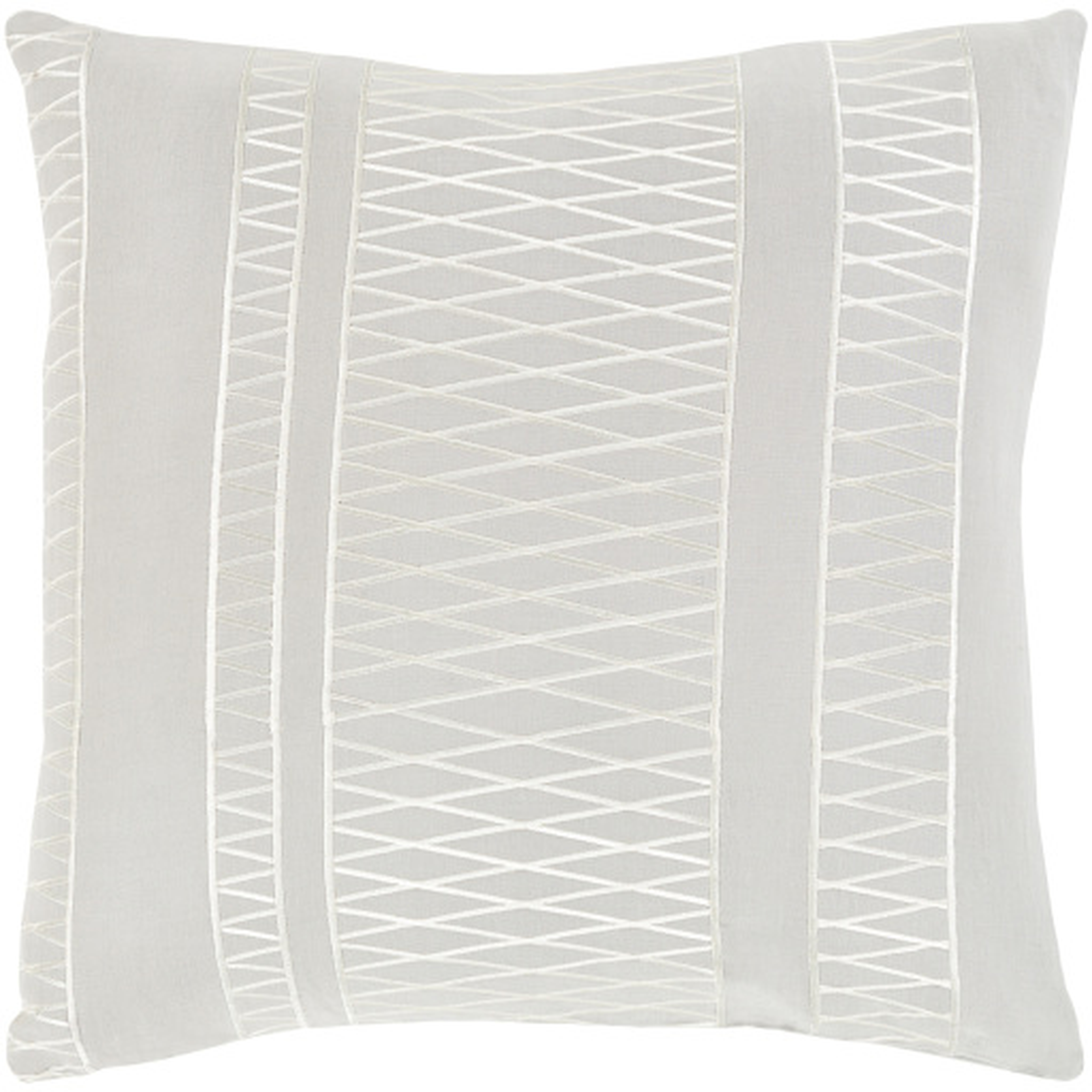 Cora Throw Pillow, 18" x 18", with poly insert - Surya
