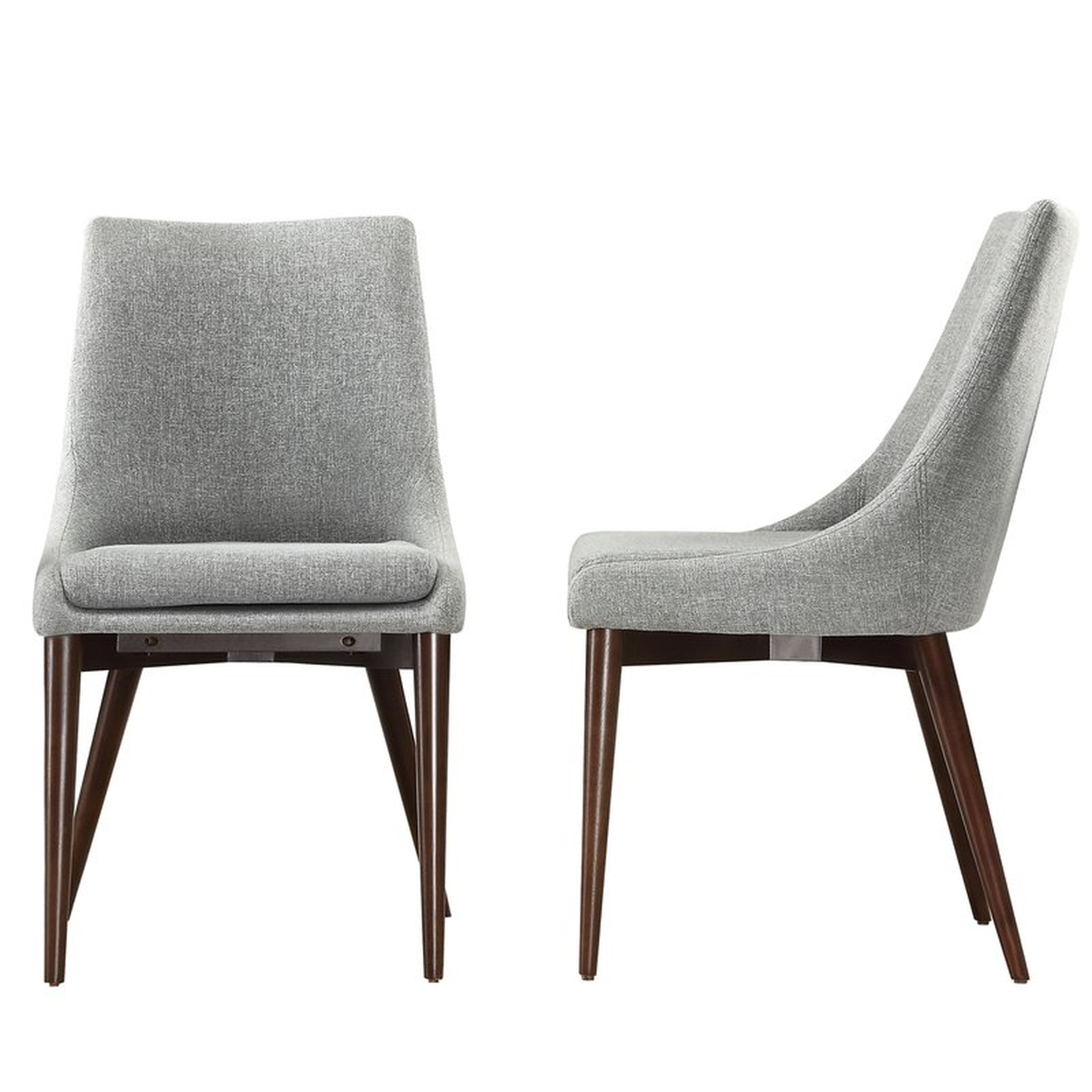 Blaisdell Linen Upholstered Side Chair (Set of 2) - Wayfair