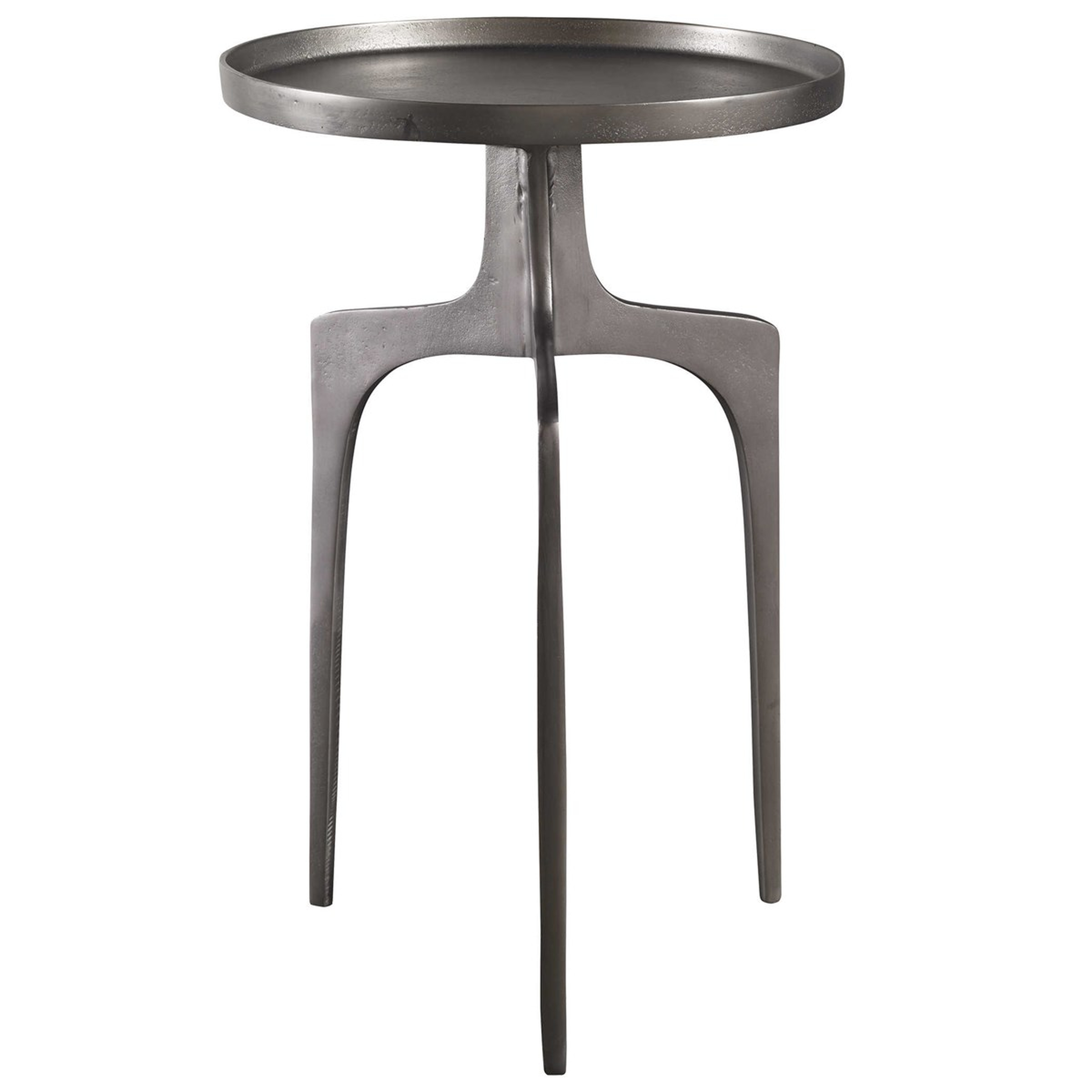 Kenna Nickel Accent Table - Hudsonhill Foundry