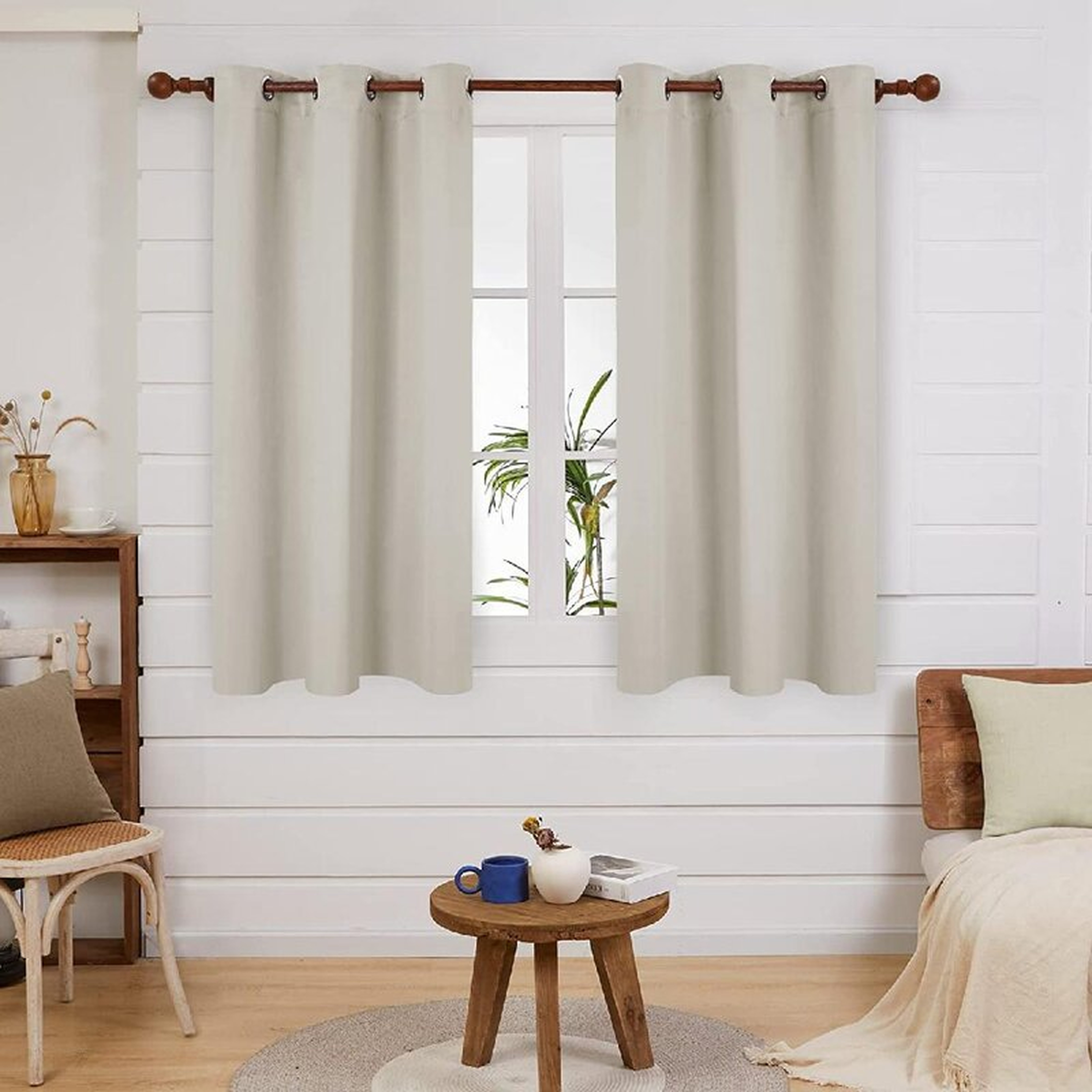Thermal Insulted Blackout Bedroom Curtains, Room Darkening Curtain Panels For Living Room, 42X72 Inch  Thermal Insulted Blackout Bedroom Curtains, Room Darkening Curtain Panels For Living Room, 54L x42W Inch  Thermal Insulted Blackout Bedroom Curtains, Ro - Wayfair