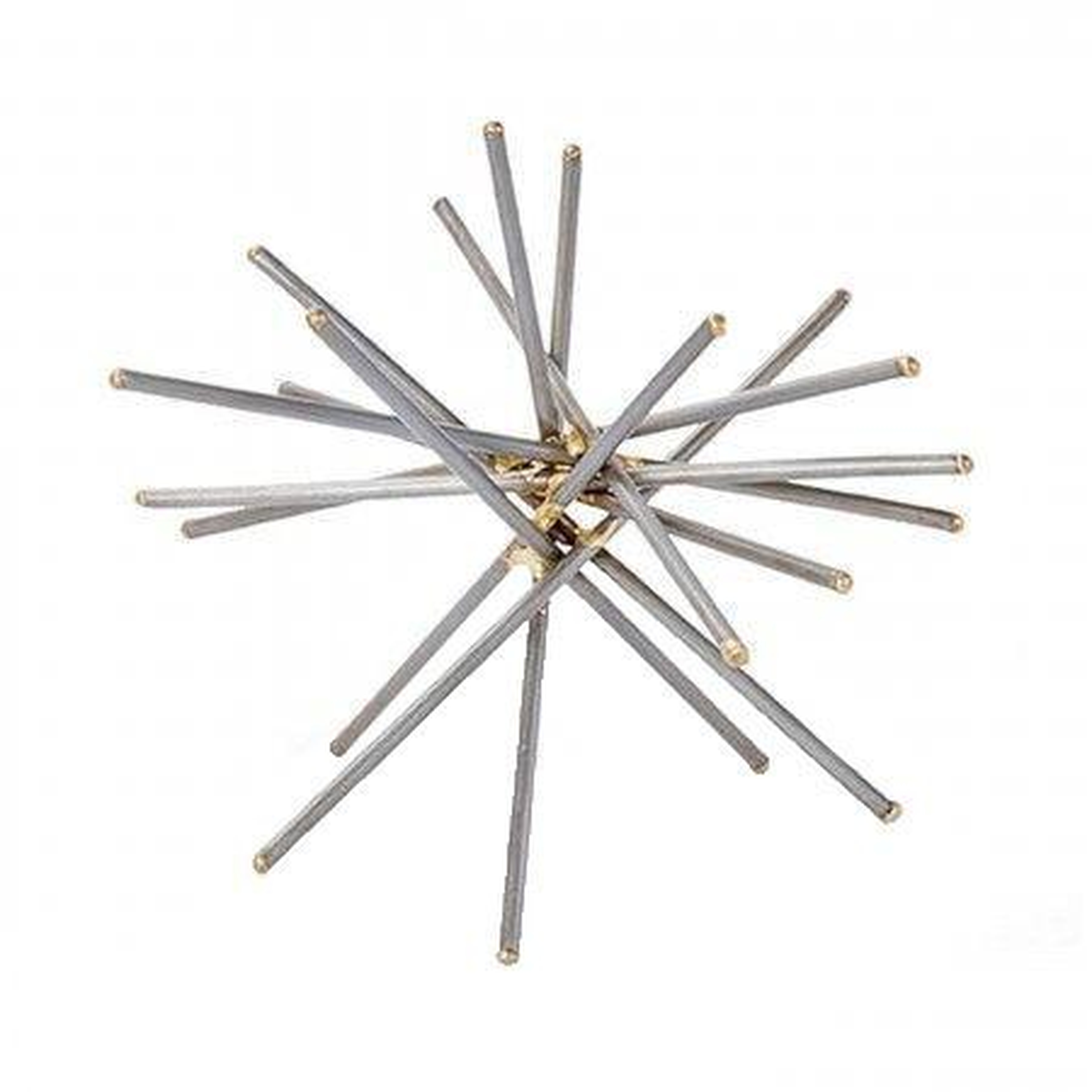 GOLD TIPPED SPIKE SCULPTURE - McGee & Co.