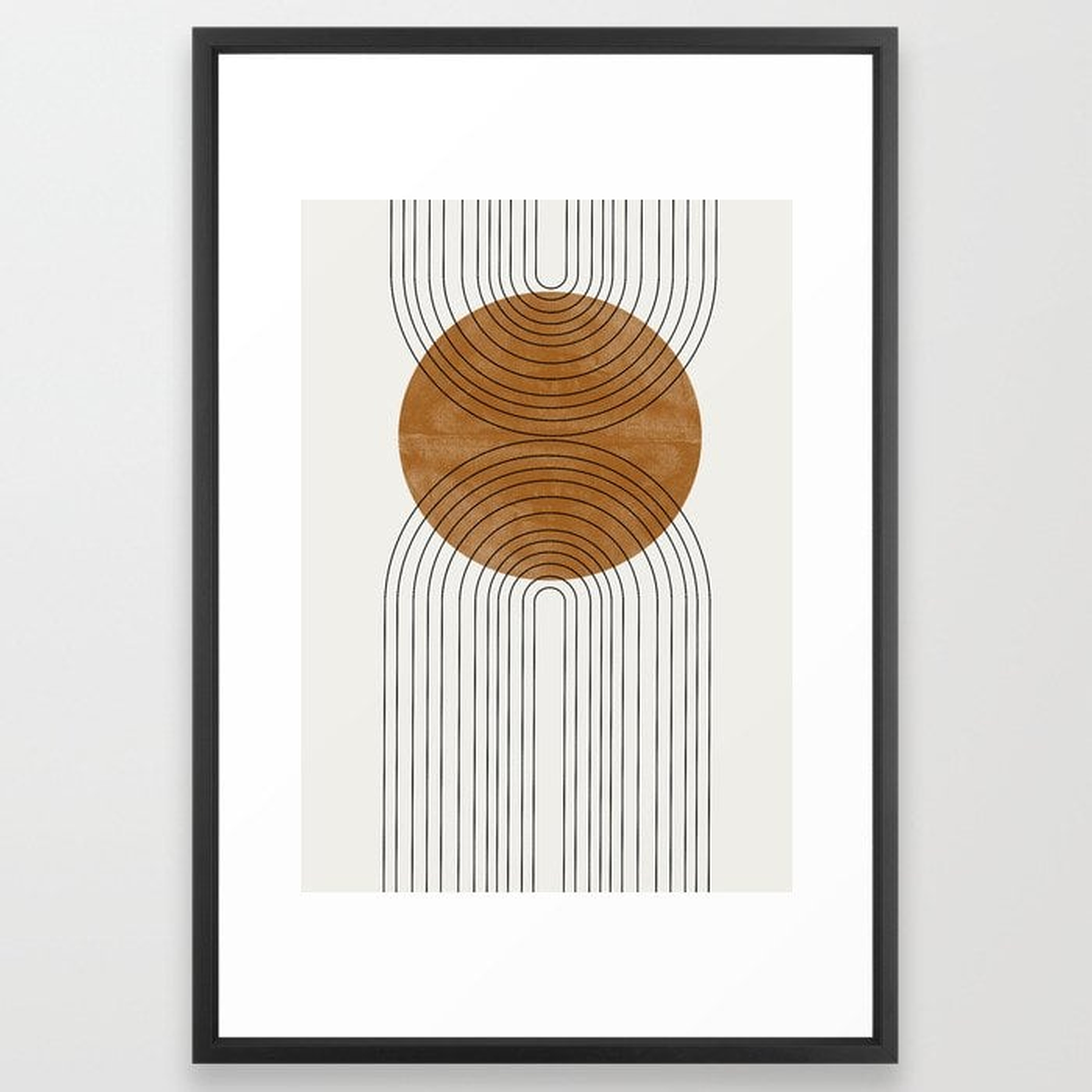 Abstract Flow Framed Art Print - Society6