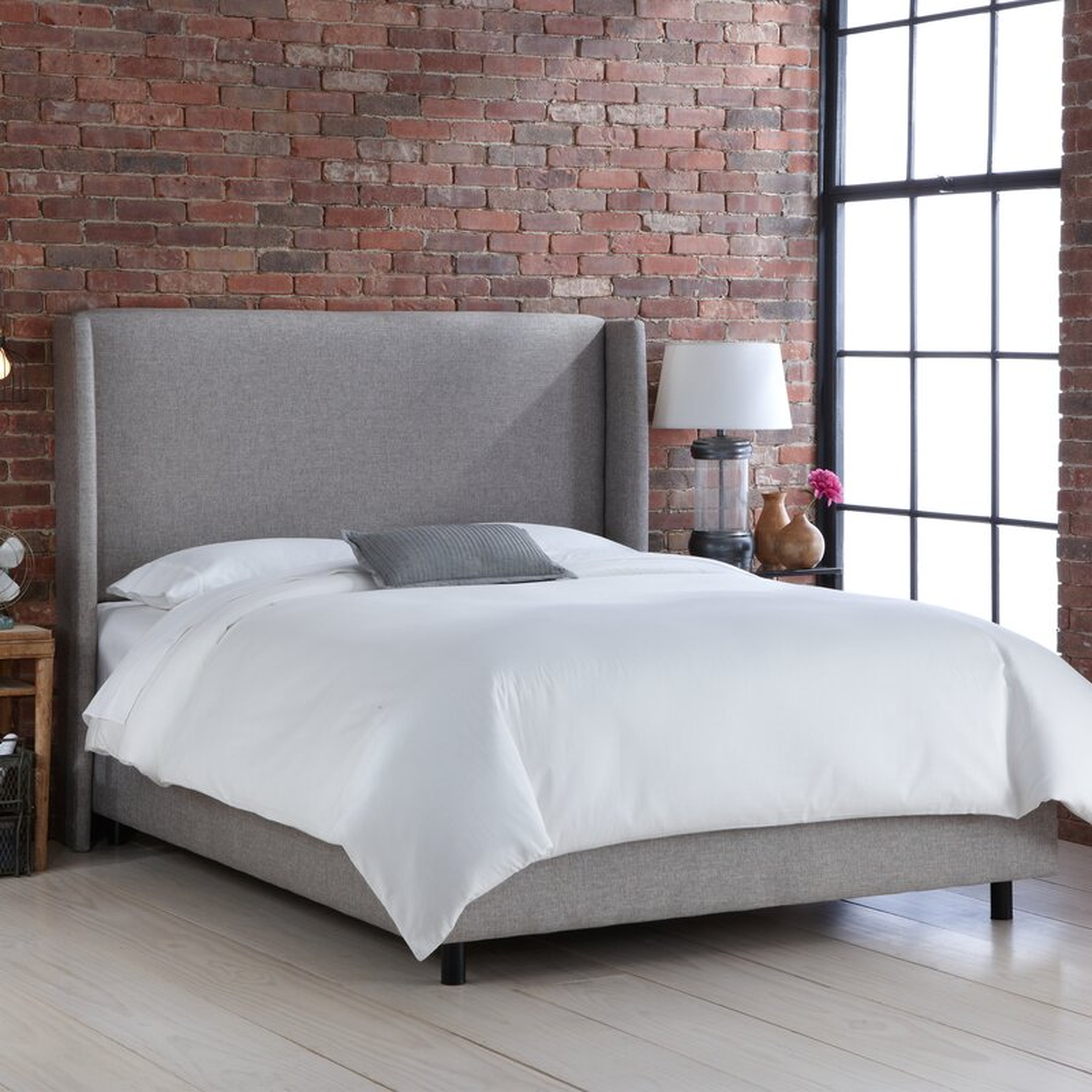 Goodrich Velvet Upholstered Standard Bed - AllModern