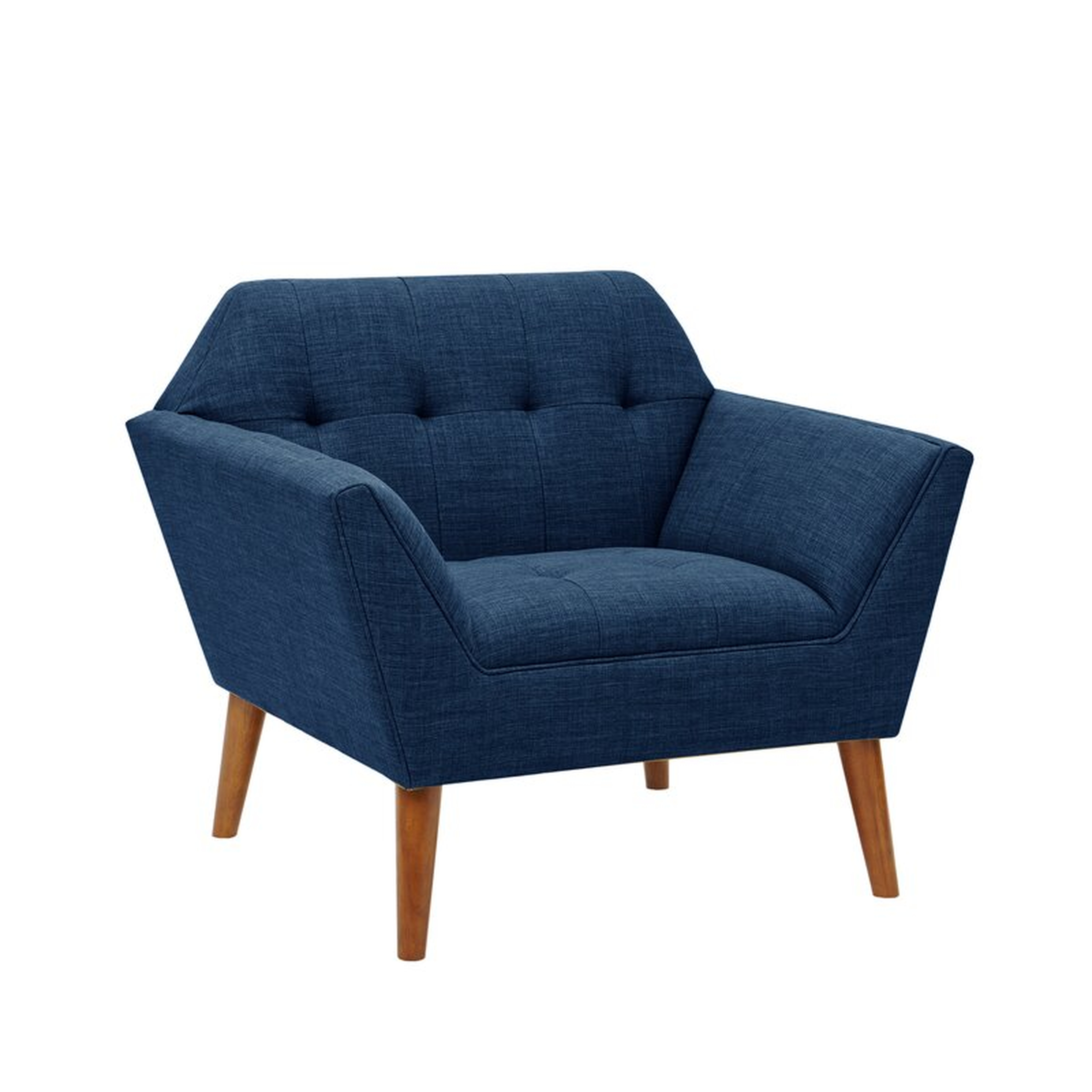 Petrin Modern Button Tufted Lounge Chair - Wayfair
