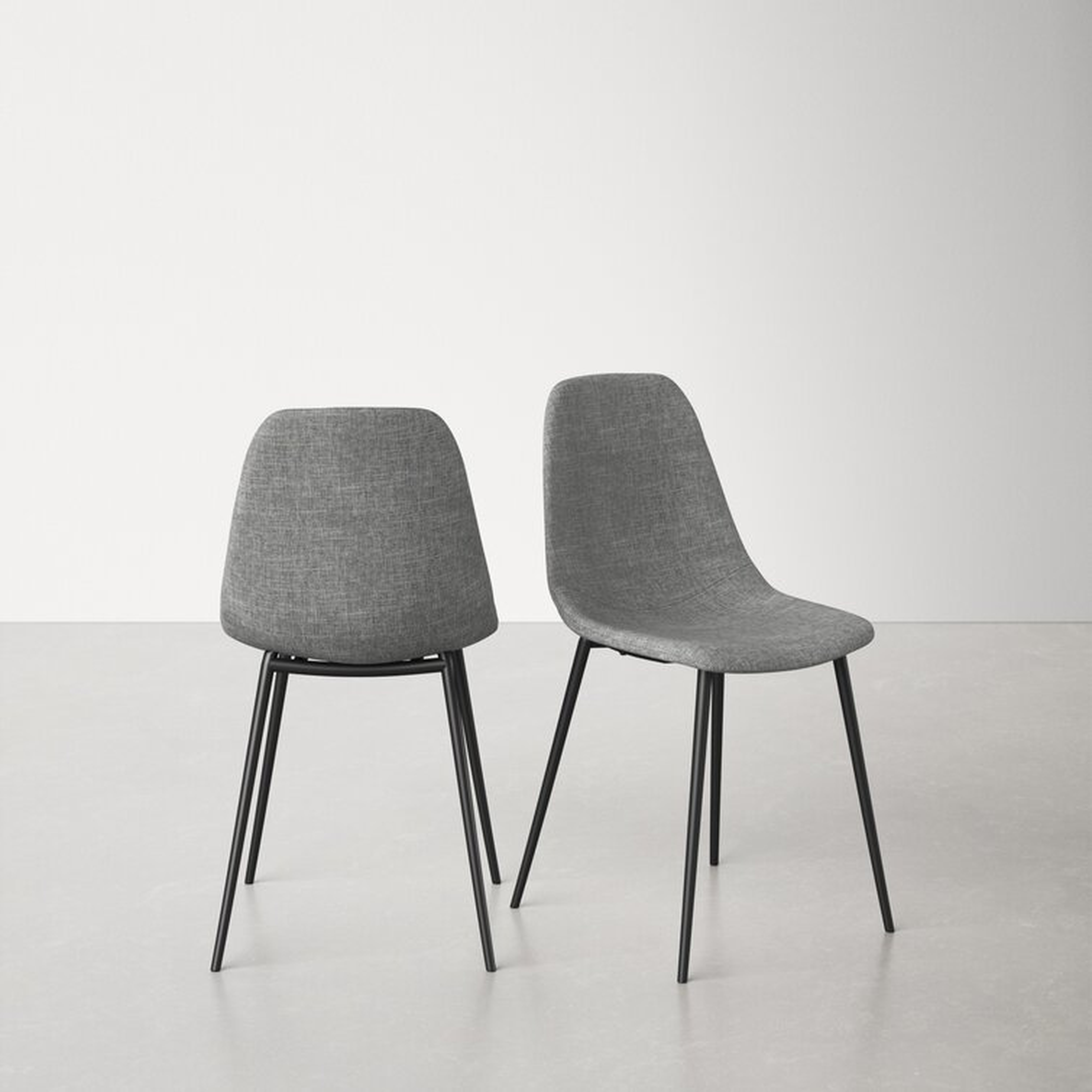 Kody Upholstered Side Chair set of 2 - Wayfair