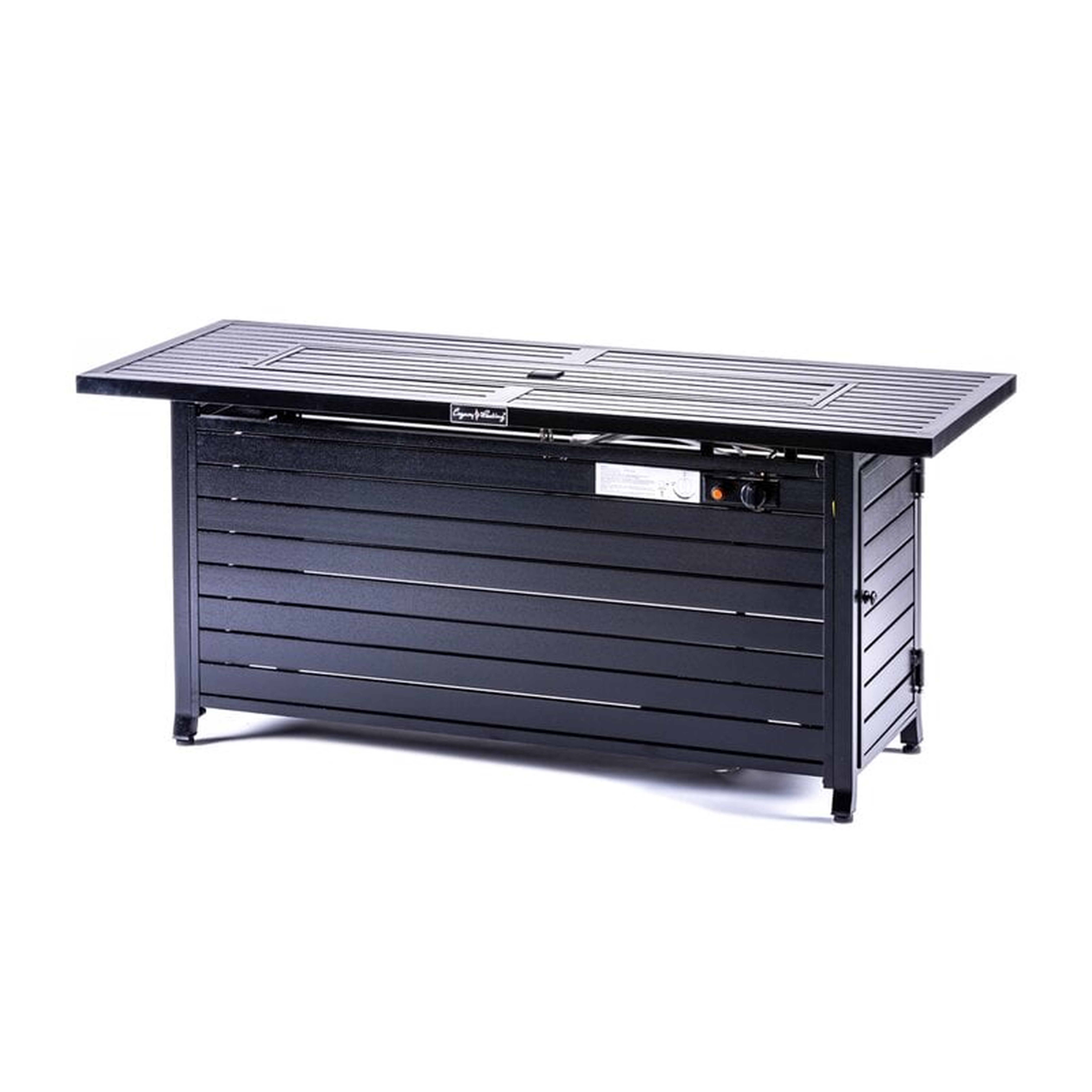 Goldstein Aluminum Propane Gas Fire Pit Table - Wayfair