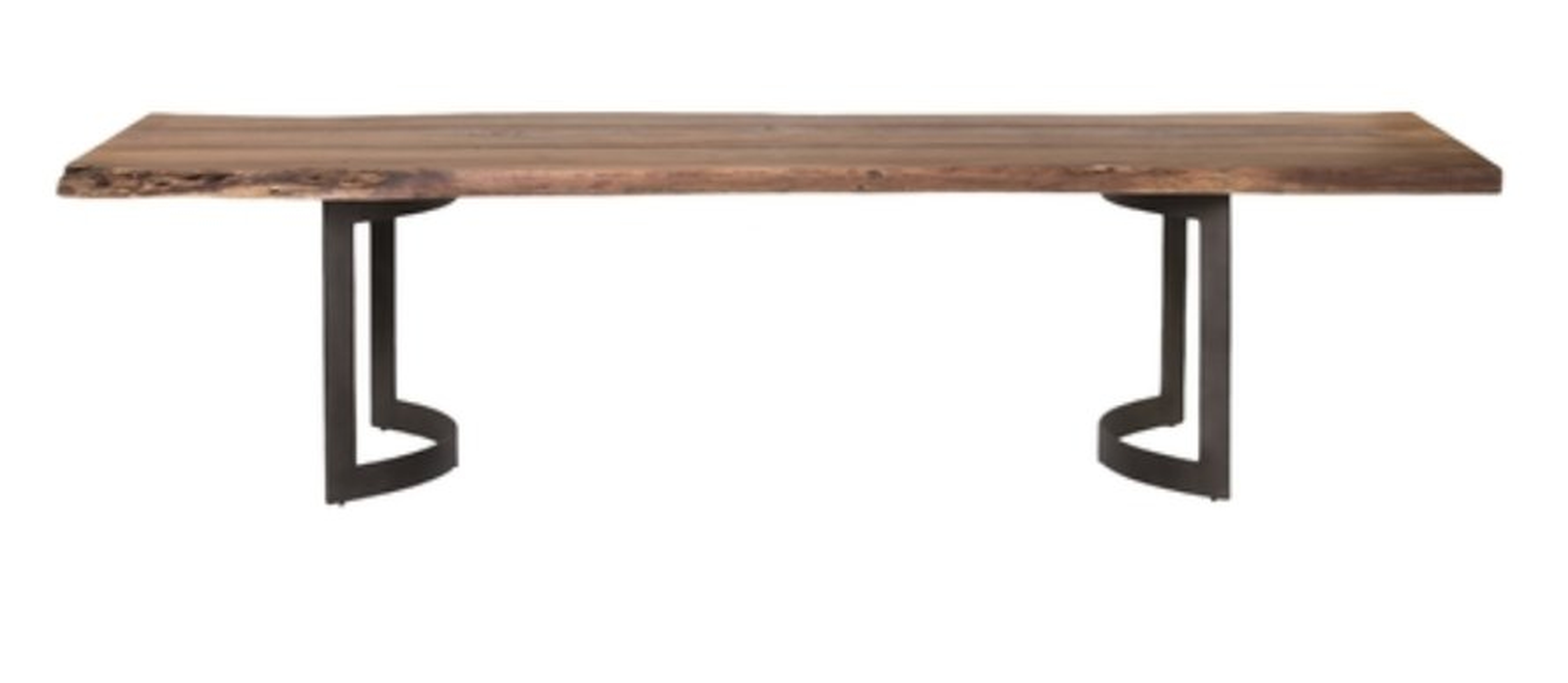 FER DINING TABLE, SMOKED- MEDIUM - Lulu and Georgia