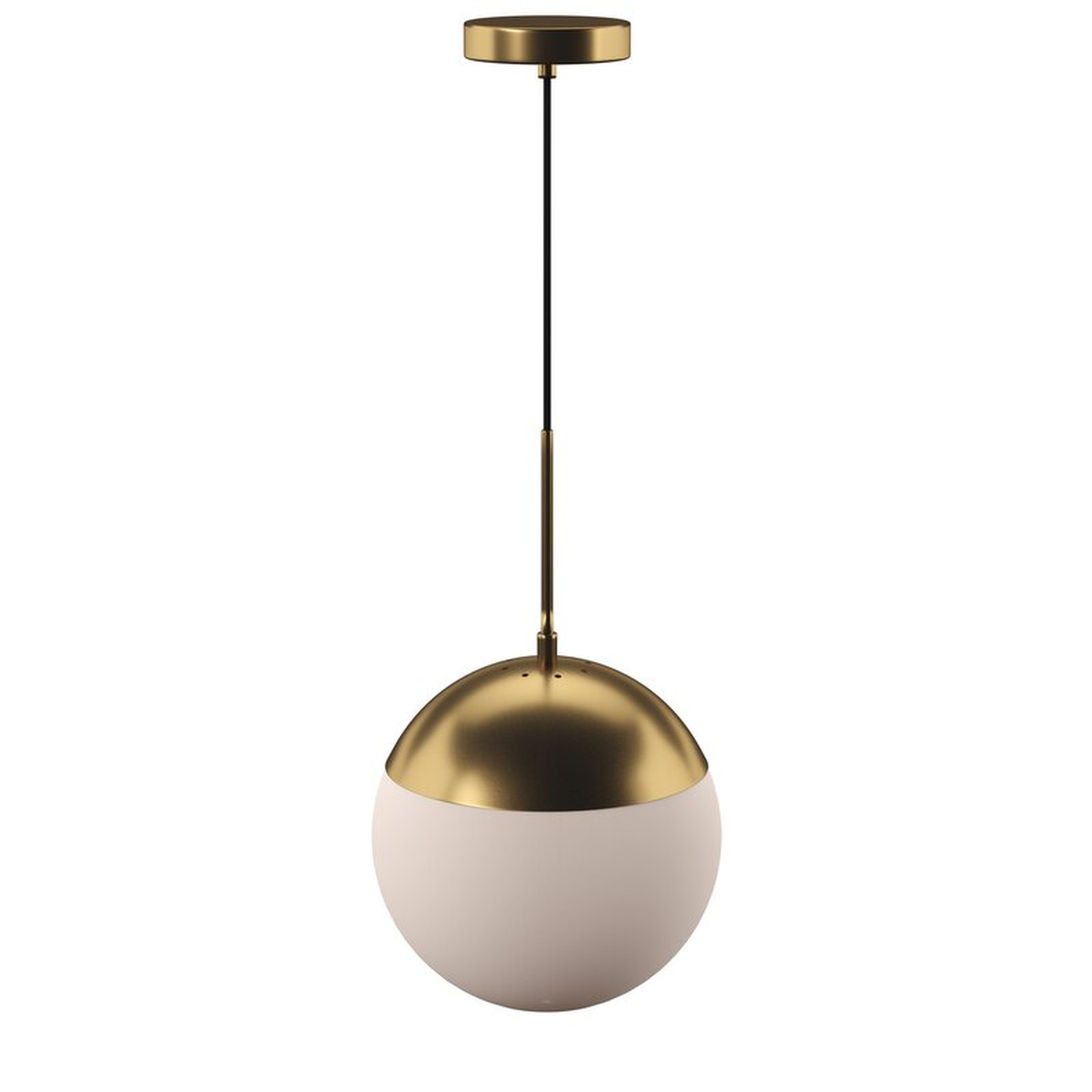 Yearby 1-Light Single Globe Pendant - Wayfair
