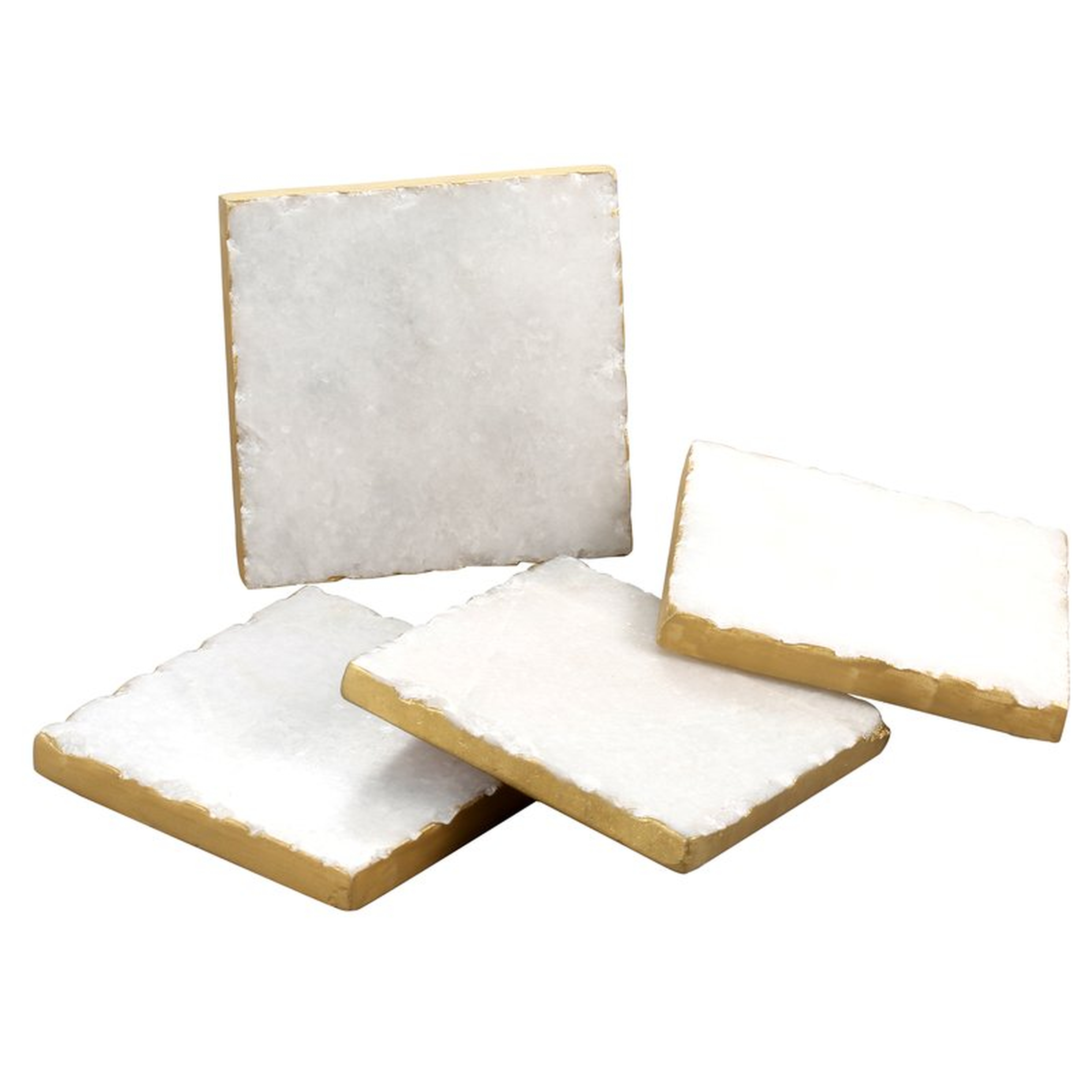 Old Hollywood Square Marble Coaster - Wayfair