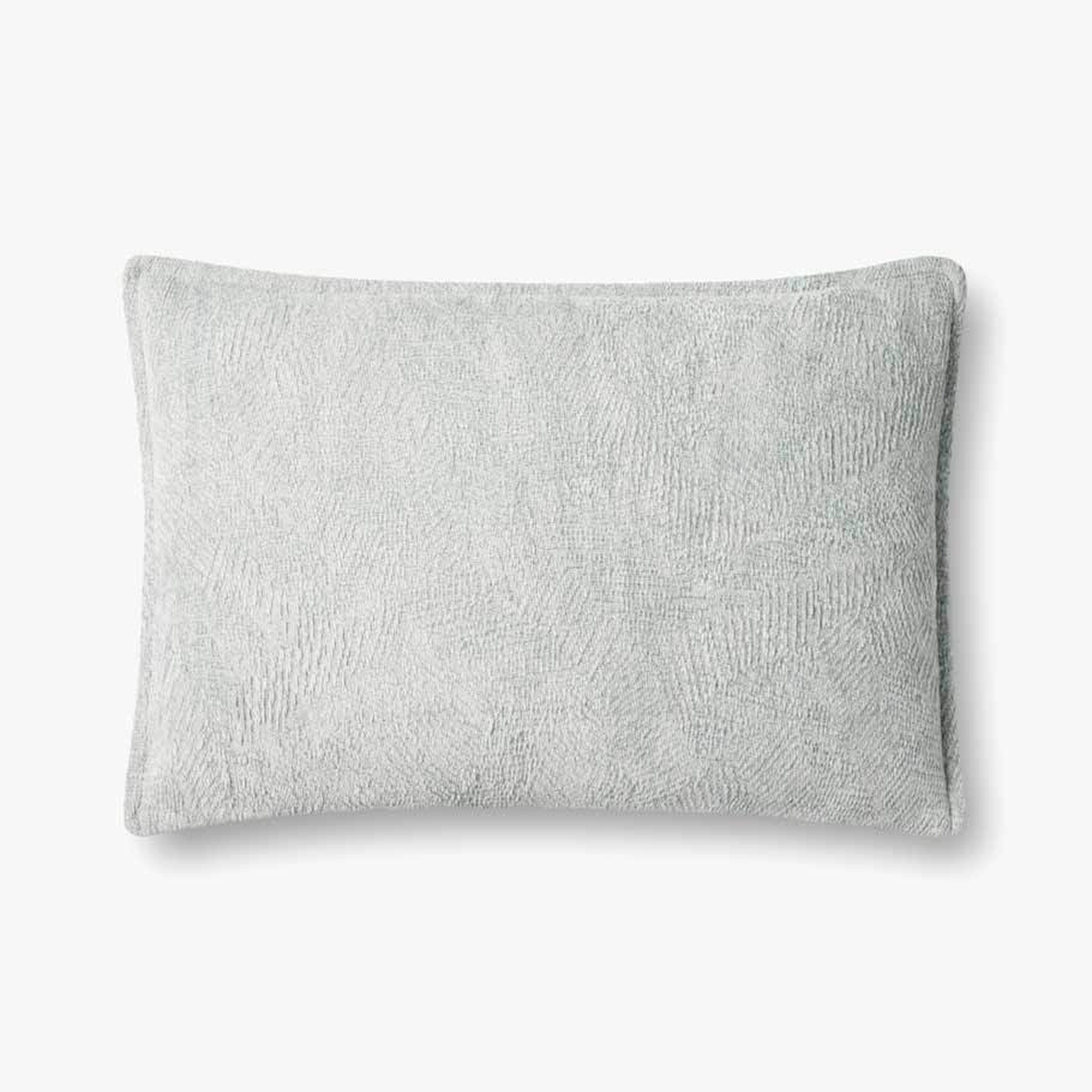 Loloi PILLOWS P0831 Silver Sage 16" x 26" Cover w/Poly - Loma Threads