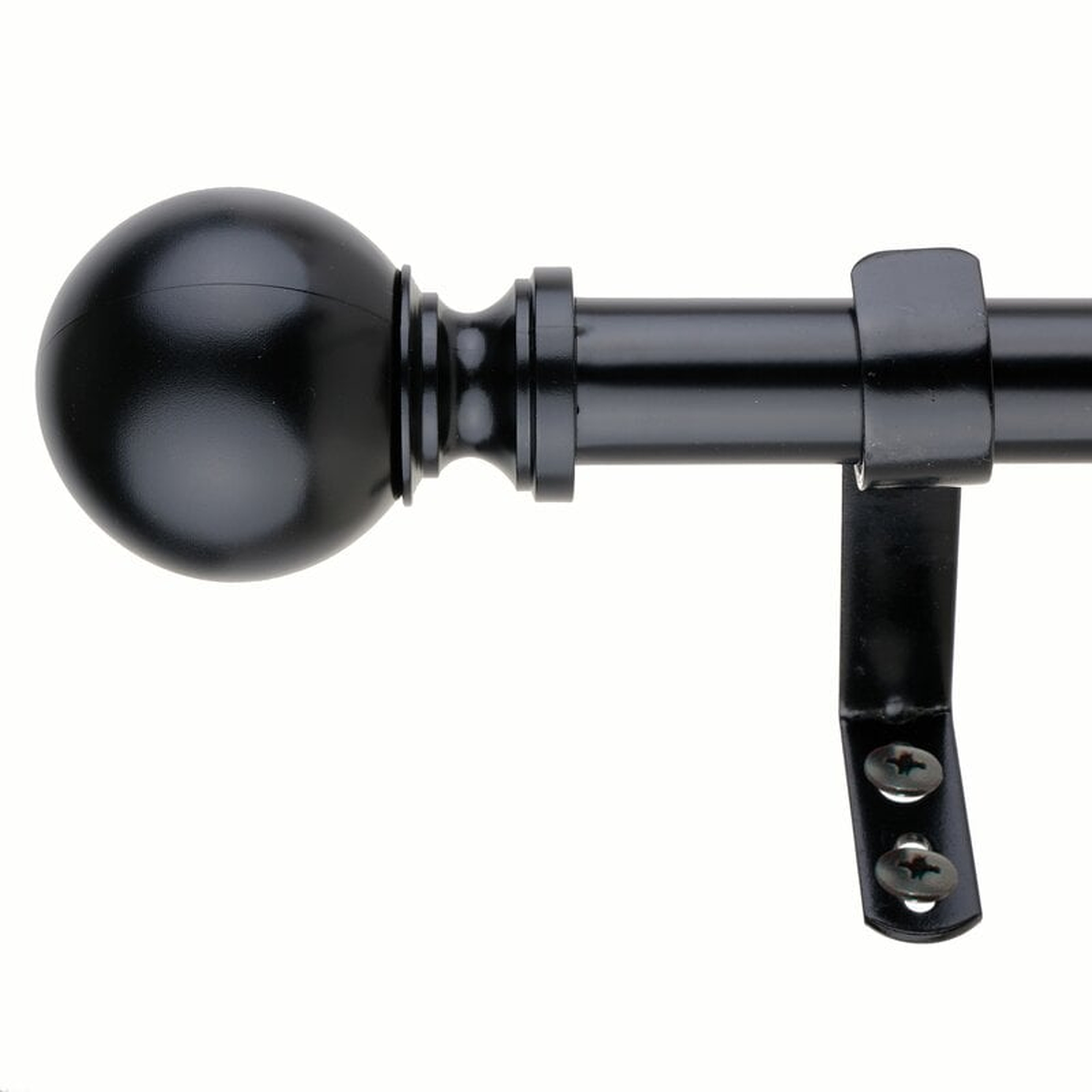 Vanessa Adjustable  Single Curtain Rod - Wayfair