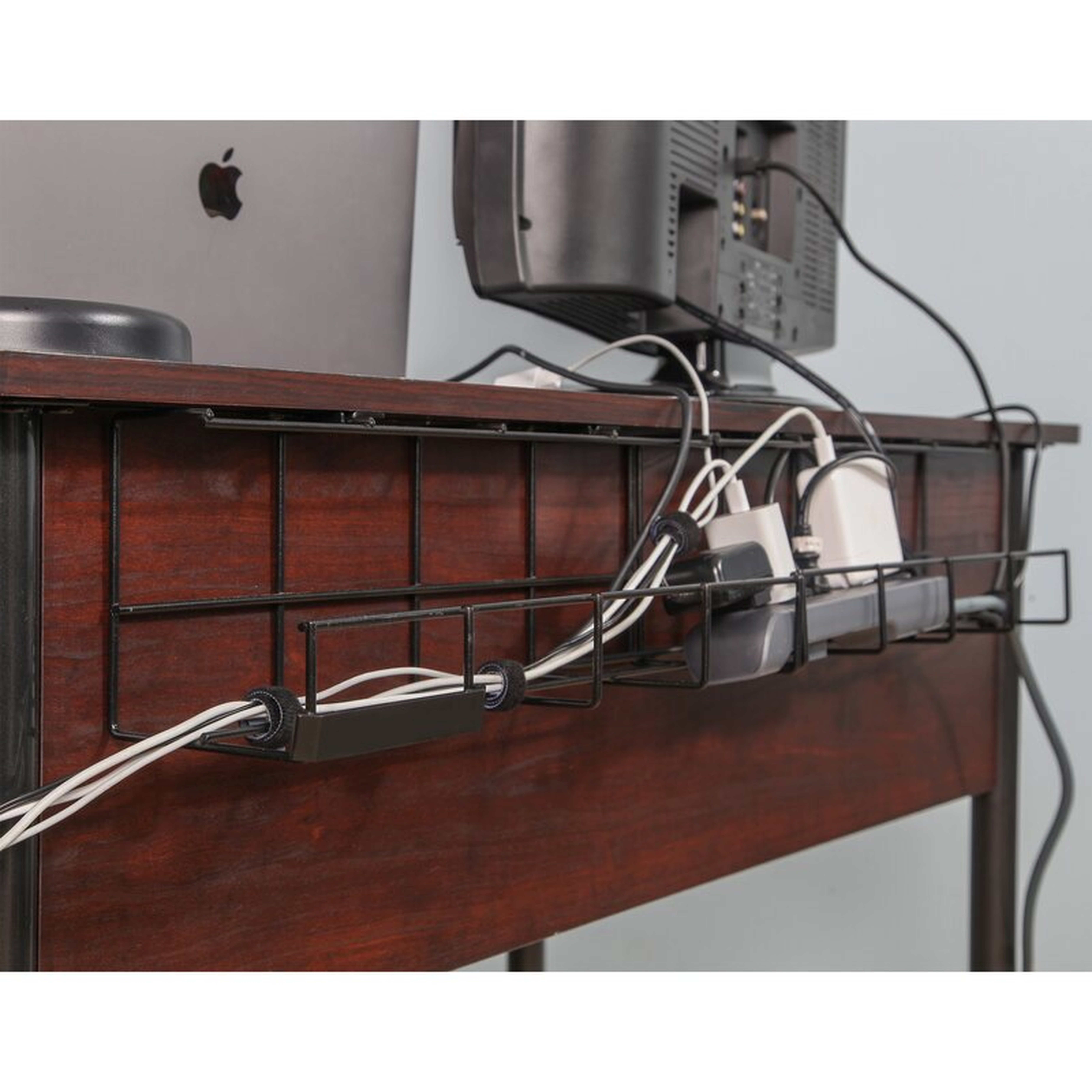 Newton Supply Wire Tray Desk Cable Organizer - Wayfair