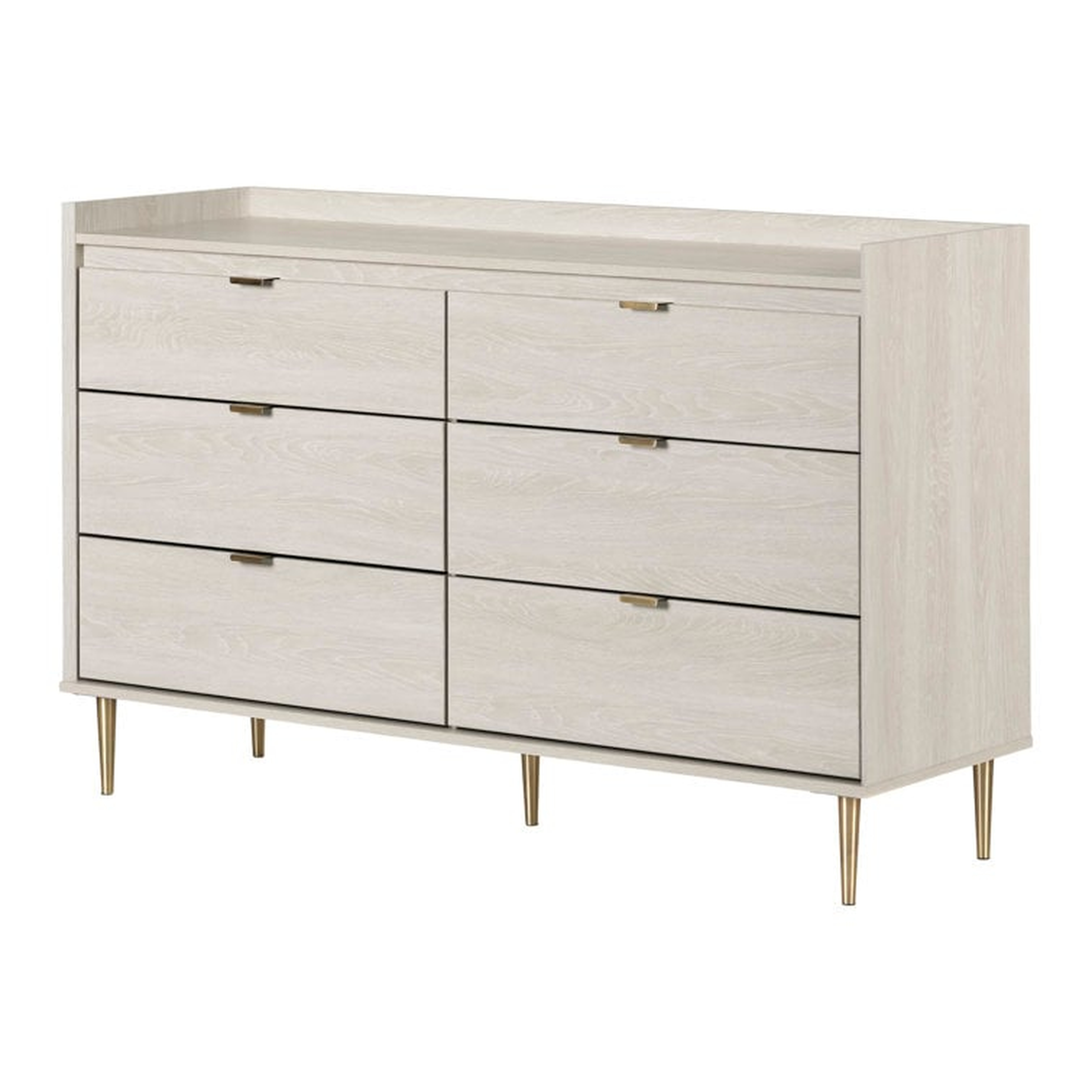 Hype 6 Drawer 57'' W Double Dresser - Wayfair