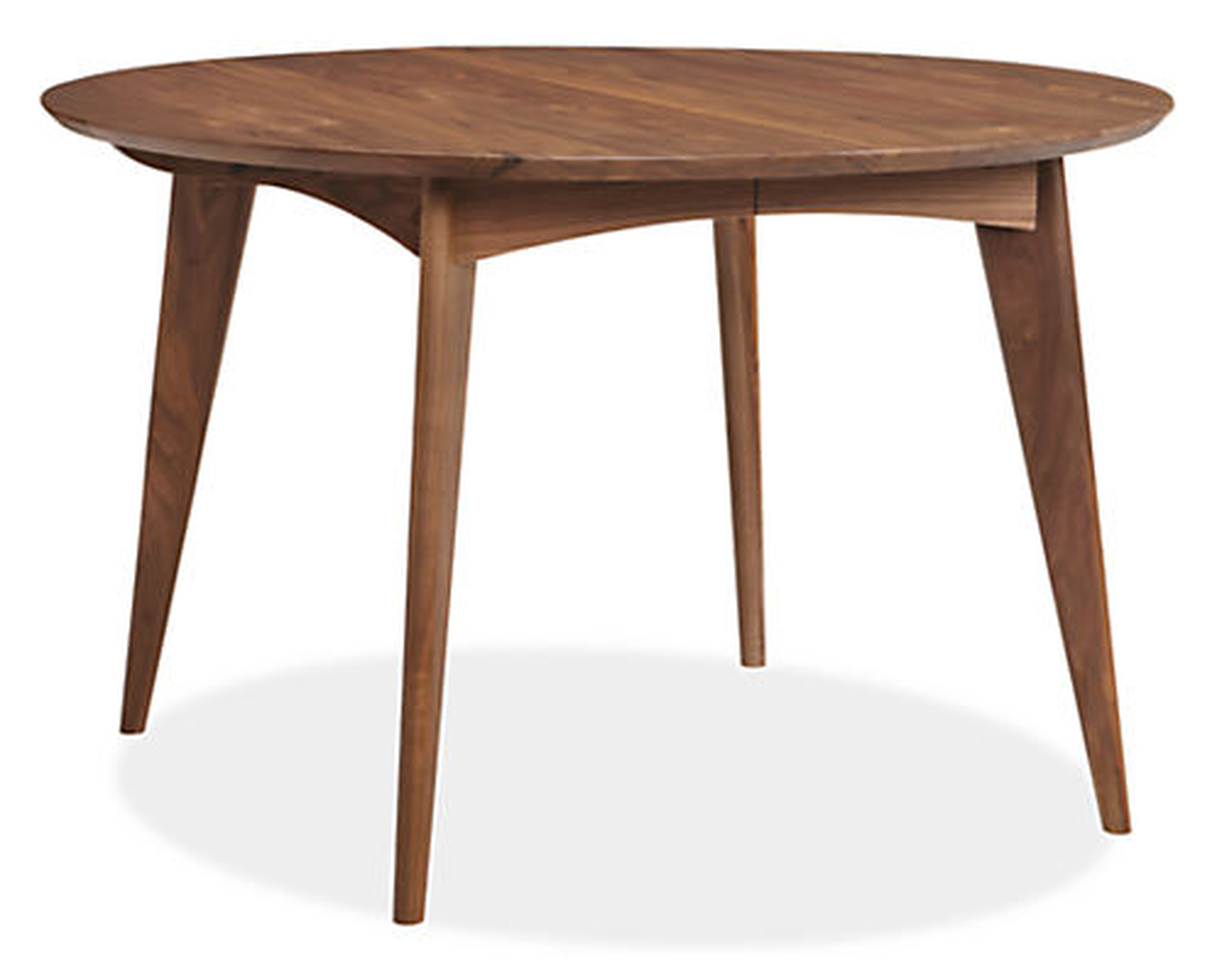 Ventura 48" diam Round Extension table - Wood - Room & Board