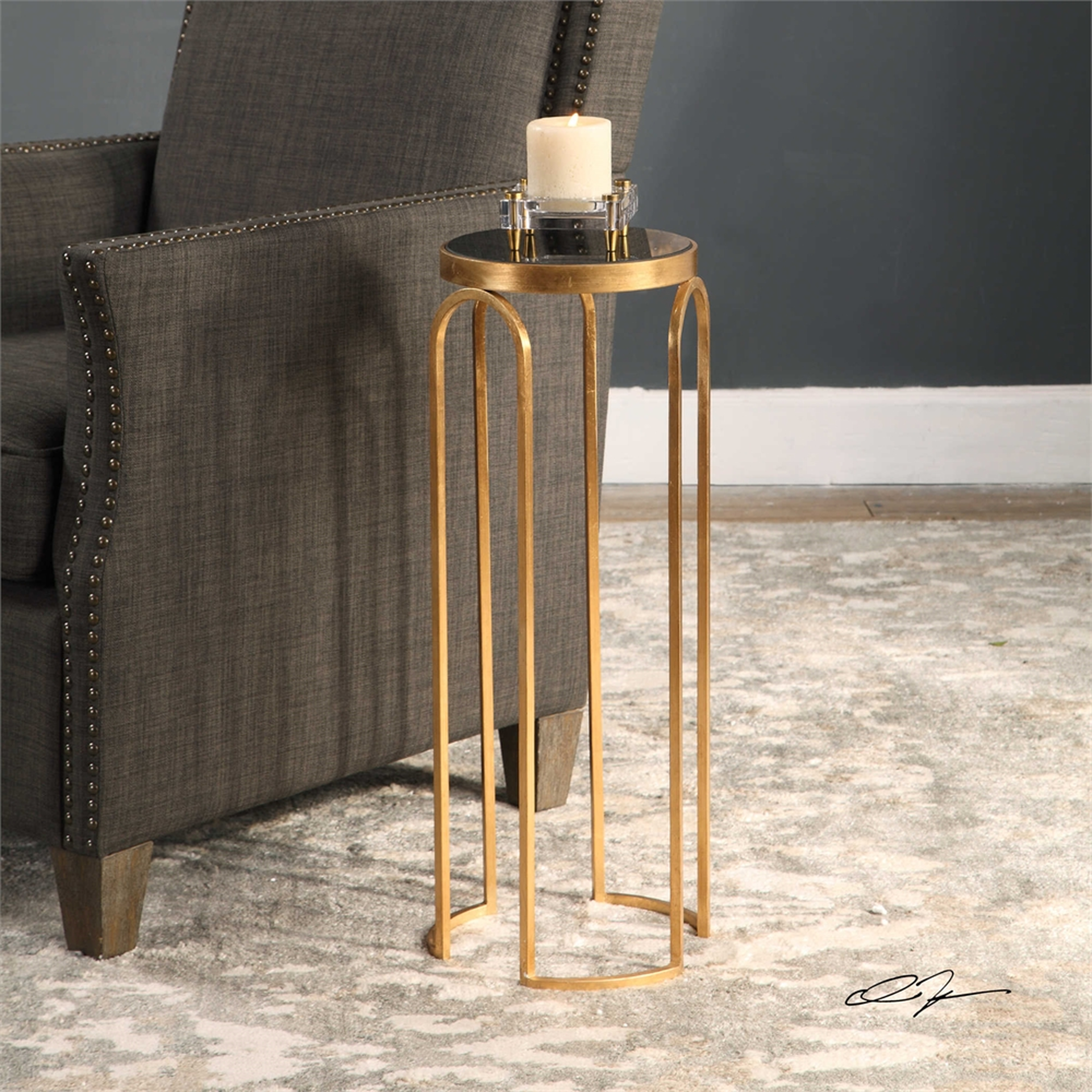 Novalie, Accent Table - Hudsonhill Foundry