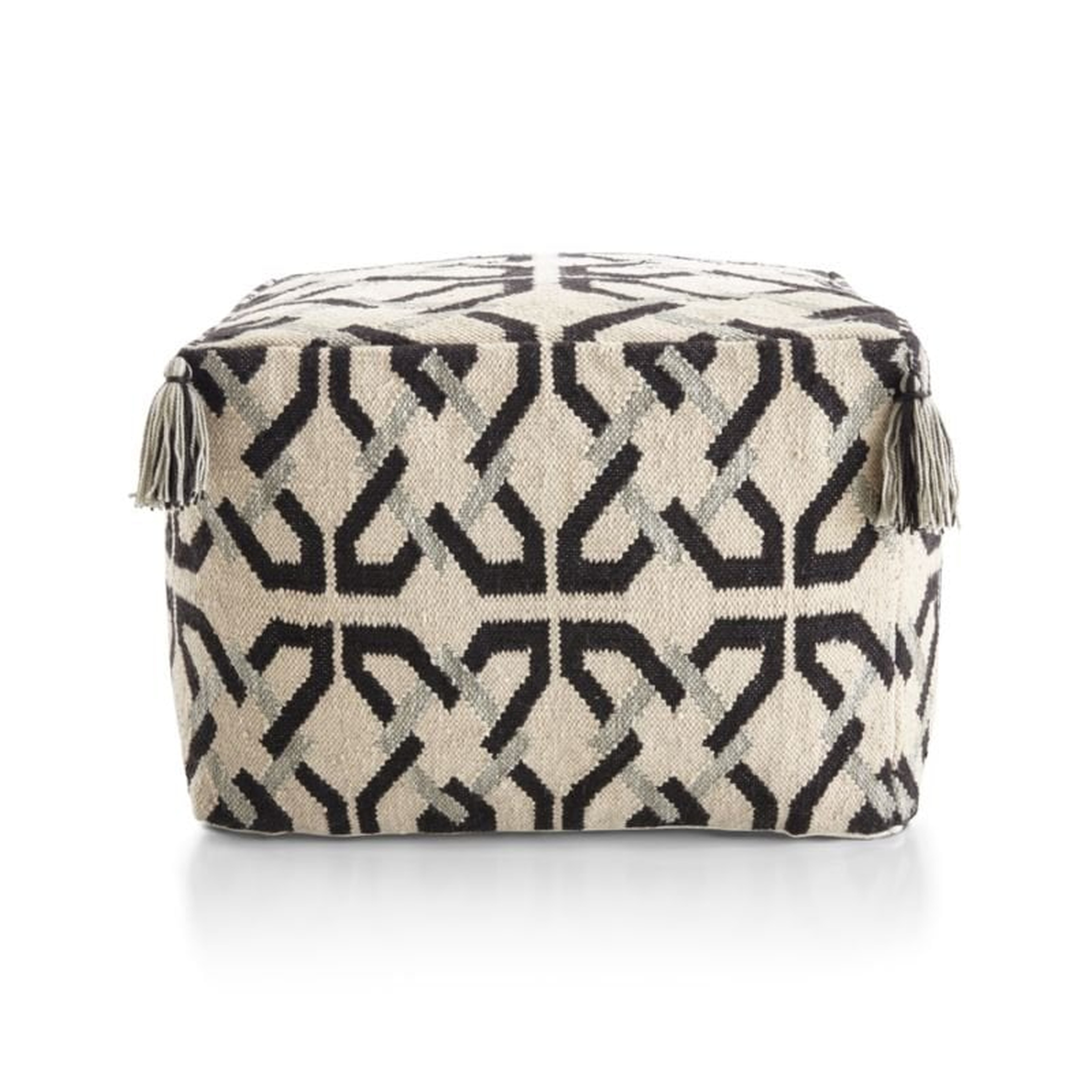 Mohave Pouf - Crate and Barrel