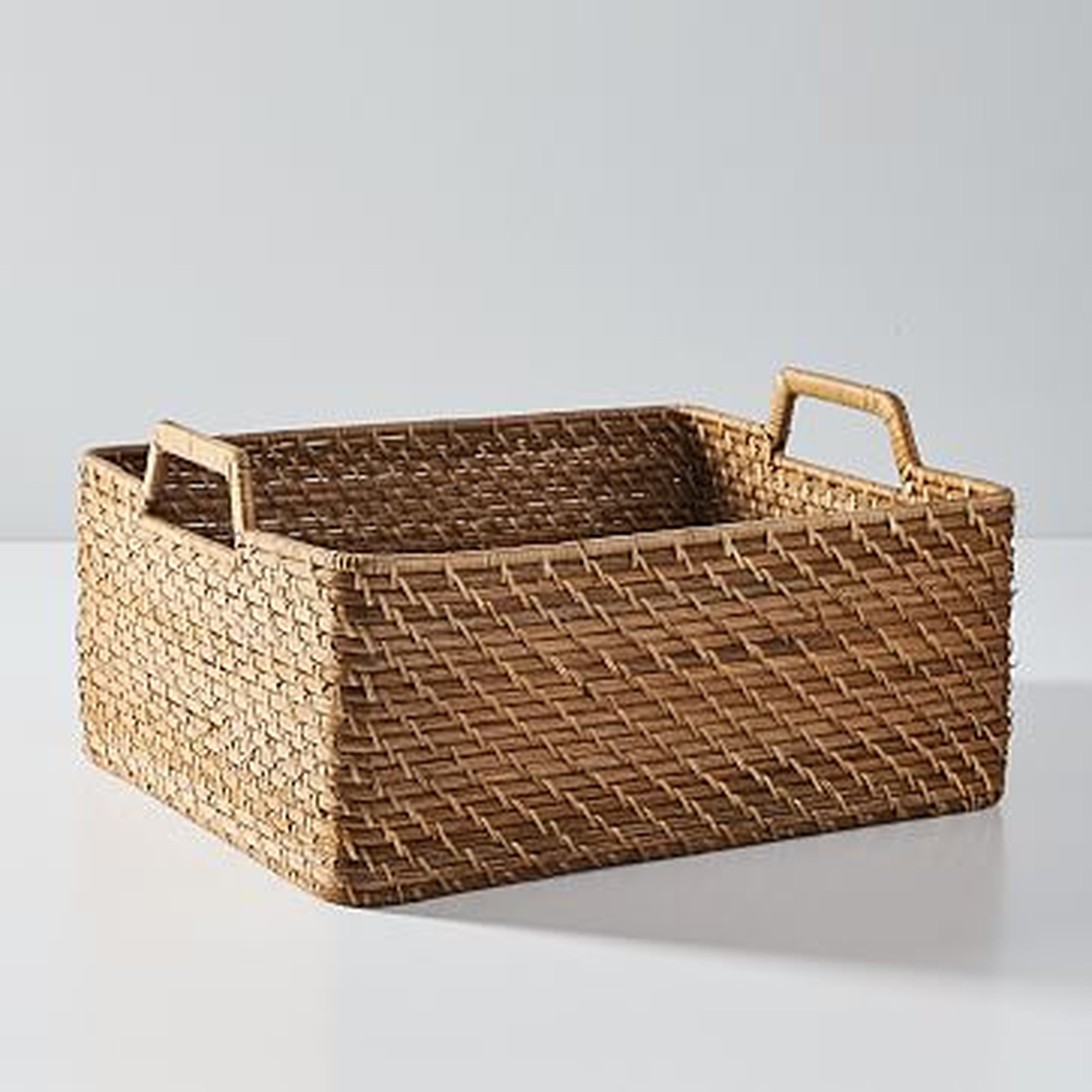 Modern Weave, Harvest Basket, Natural, Set of 2 - West Elm