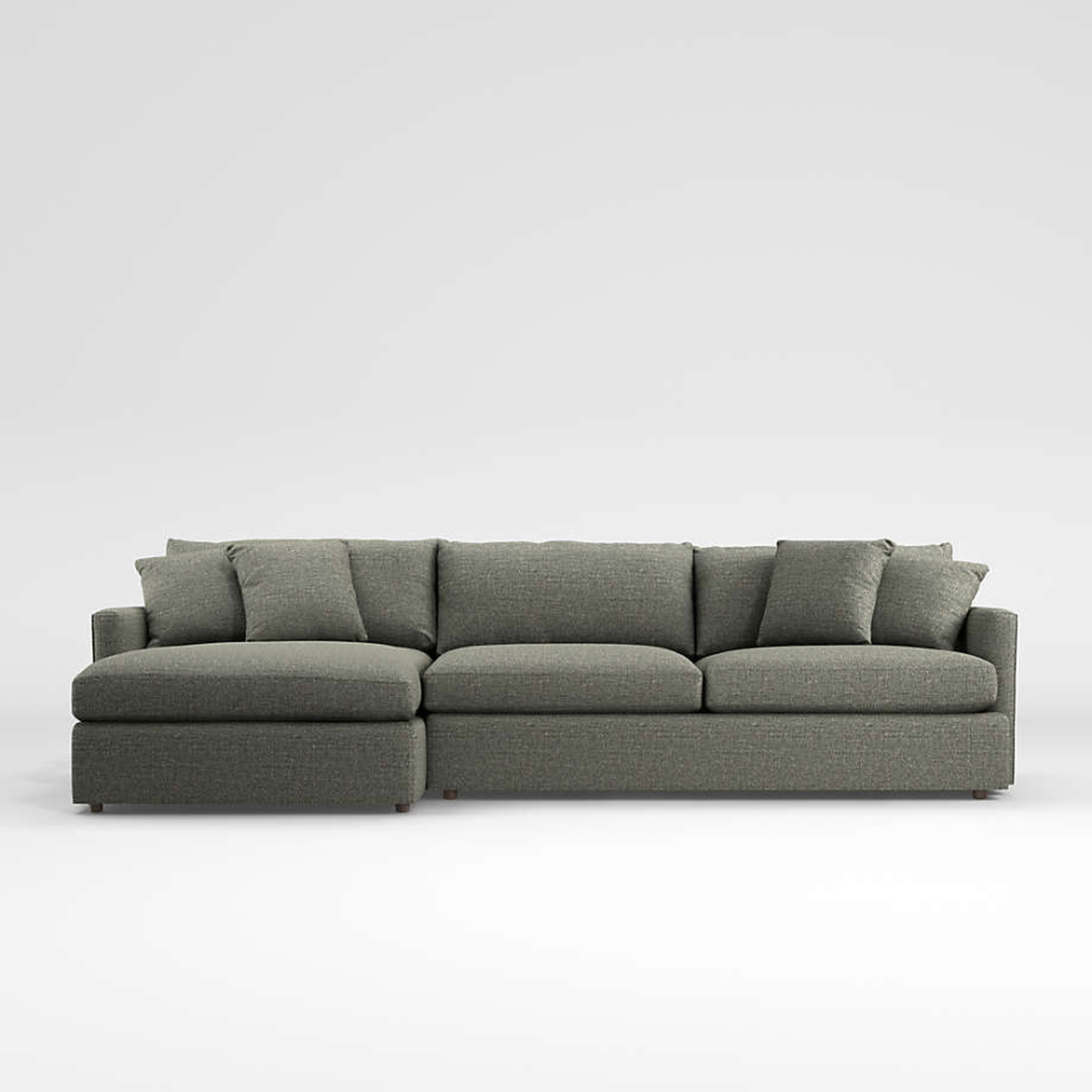 Lounge Deep 2-Piece Sectional Sofa - Crate and Barrel