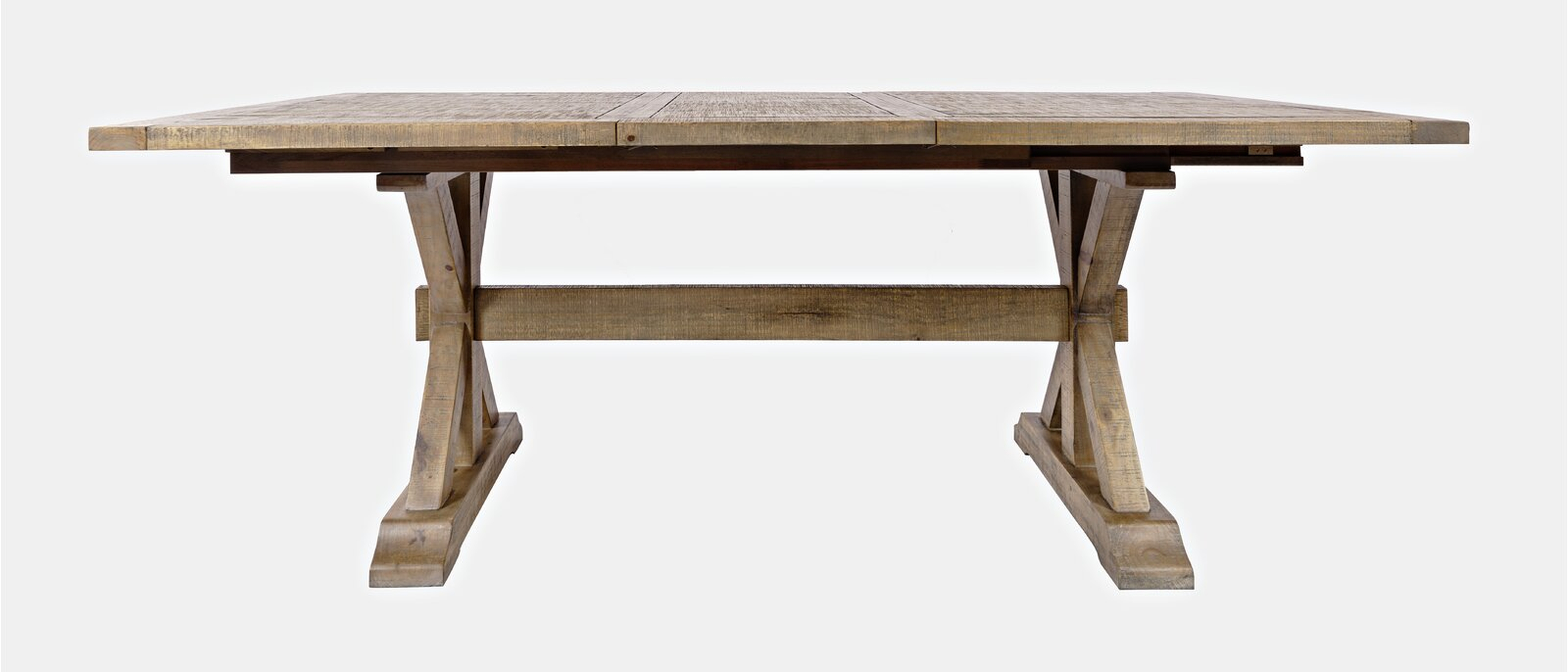 Averie Extendable Pine Solid Wood Dining Table - Wayfair