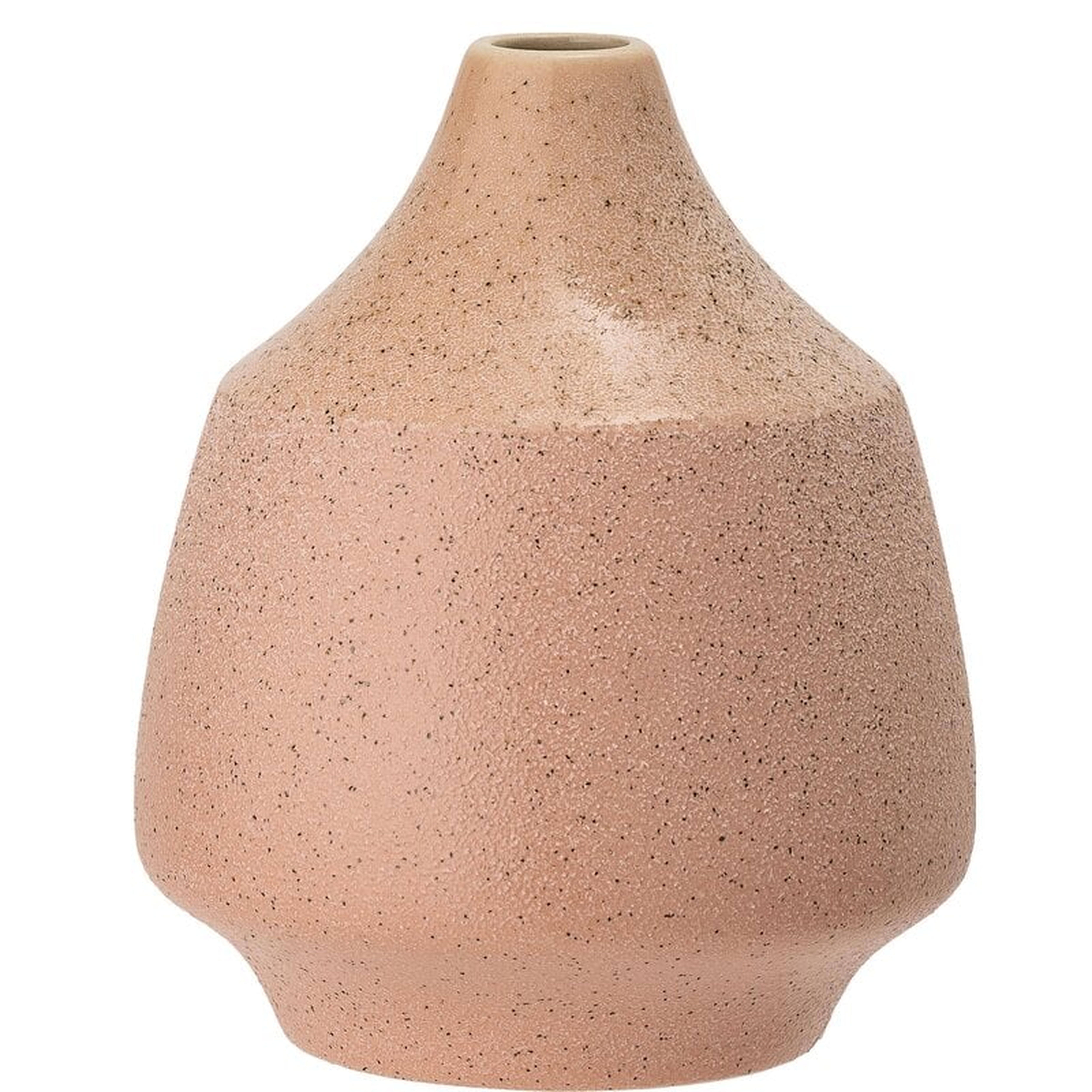 Medium Pink Stoneware Bud Vase - Perigold