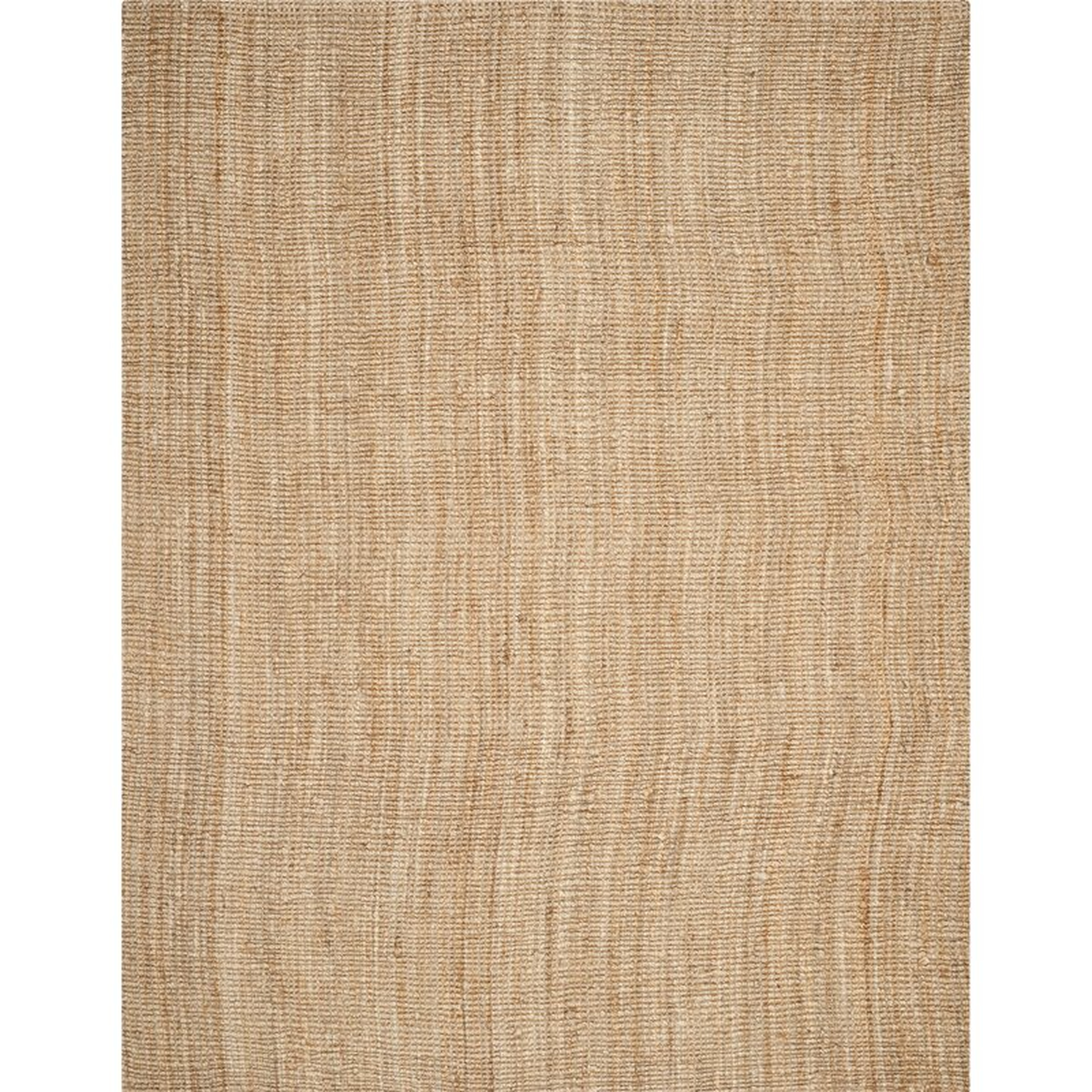 Shamiera Handmade Flatweave Jute/Sisal Natural Area Rug // Natural // Size: 11'x15' - Wayfair