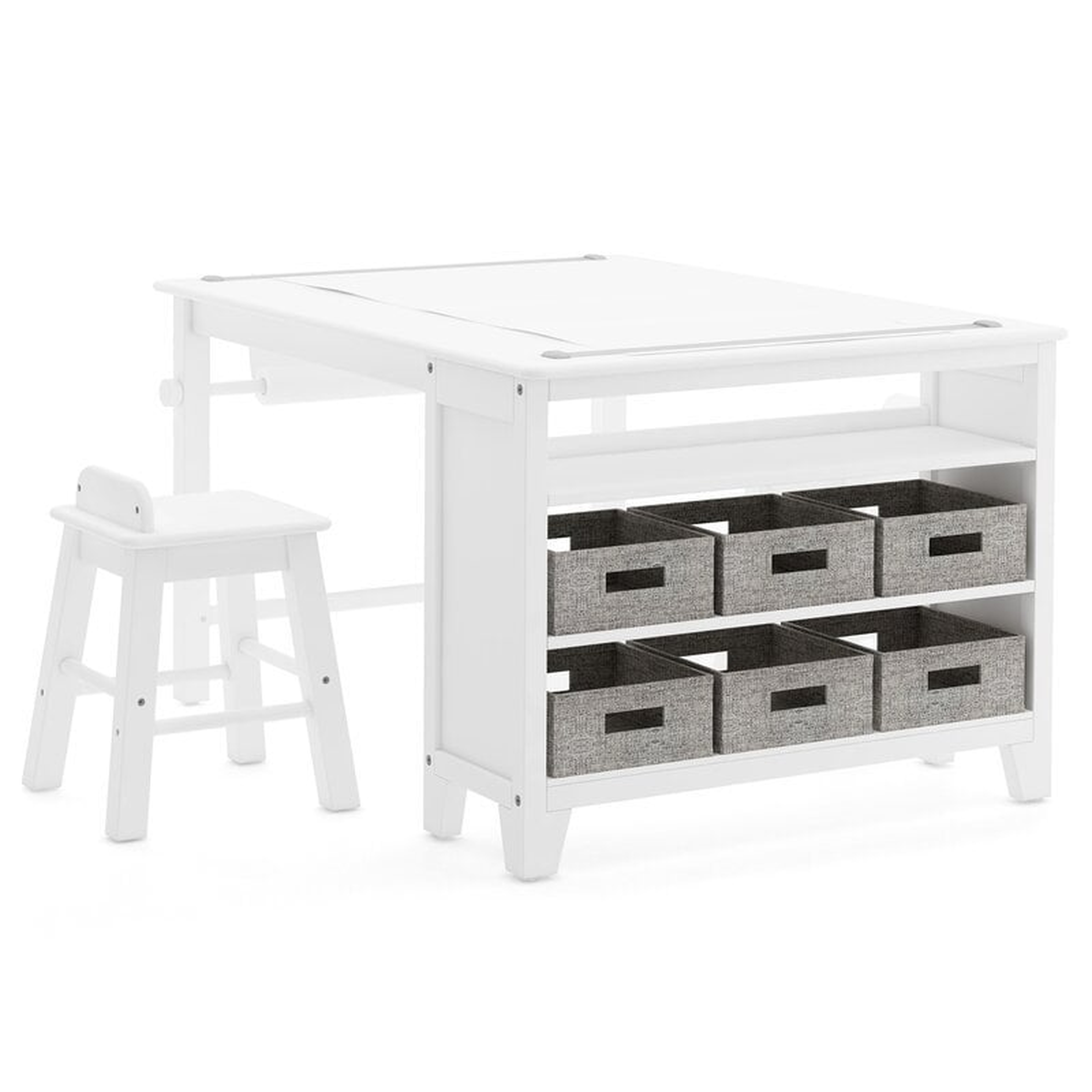 Martha Stewart Living & Learning Kids 3 Piece Play Table and Chair Set - Wayfair