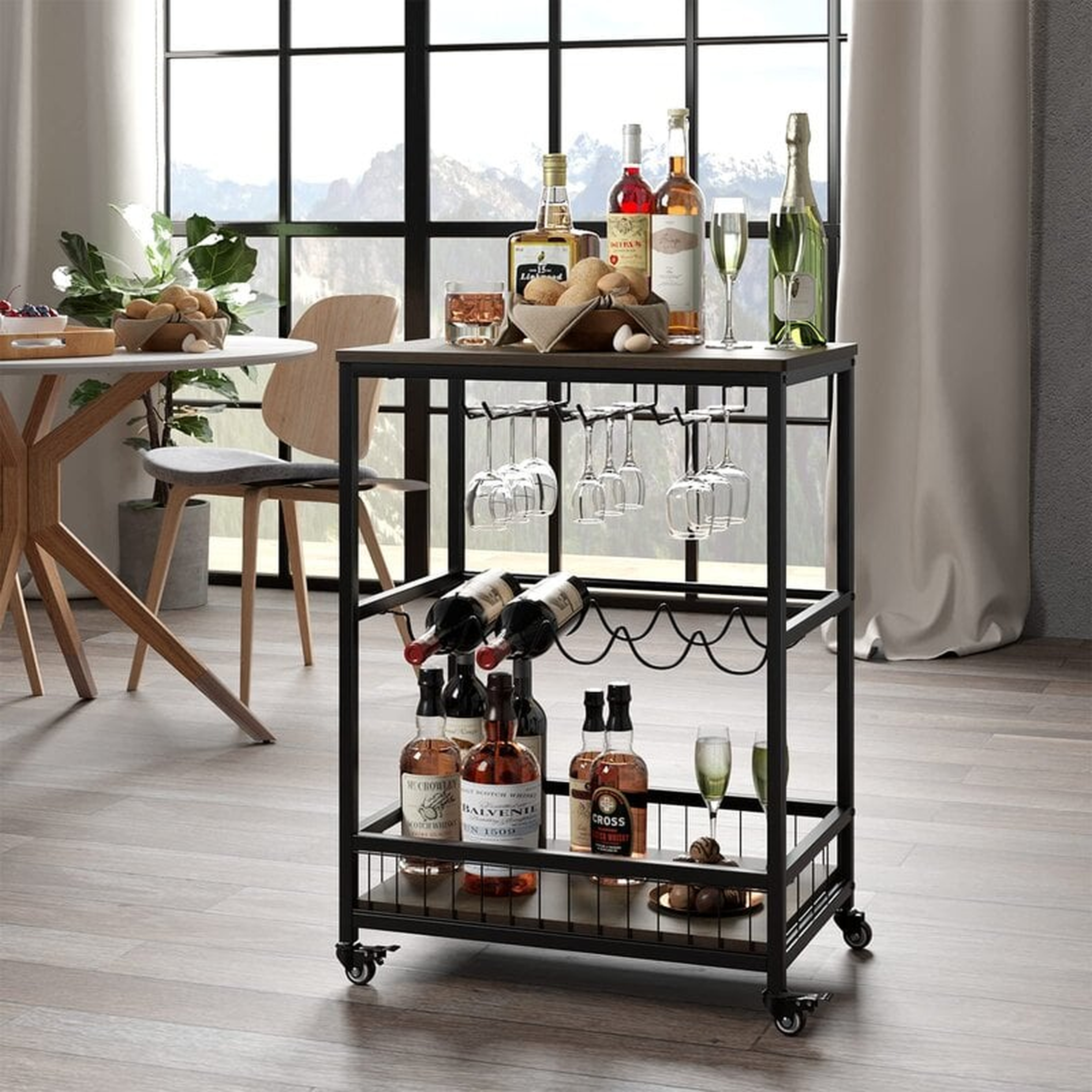 Lex Bar Cart - Wayfair