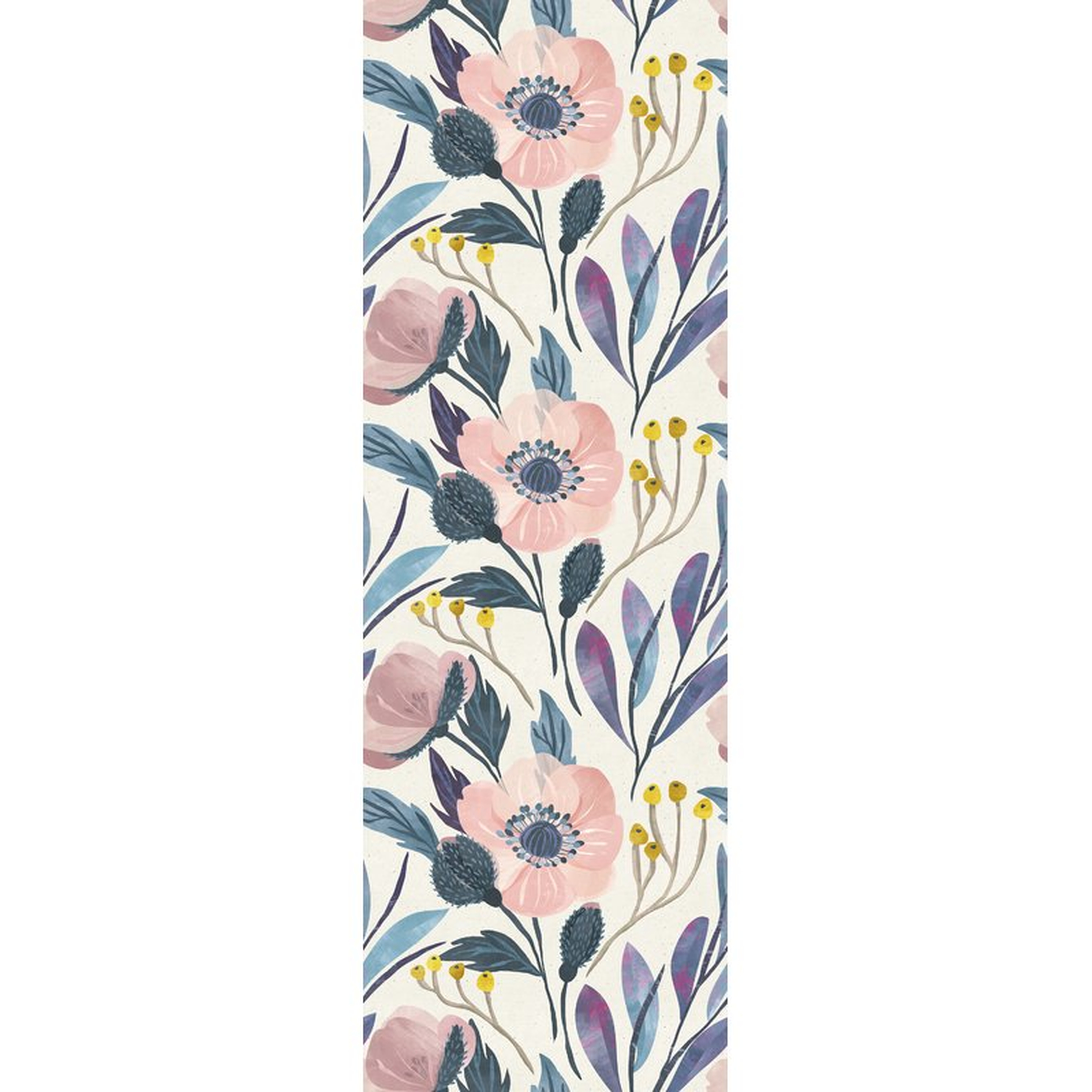 Miley Removable Nursery Vintage 8.33' L x 100" W Peel and Stick Wallpaper Roll - Wayfair