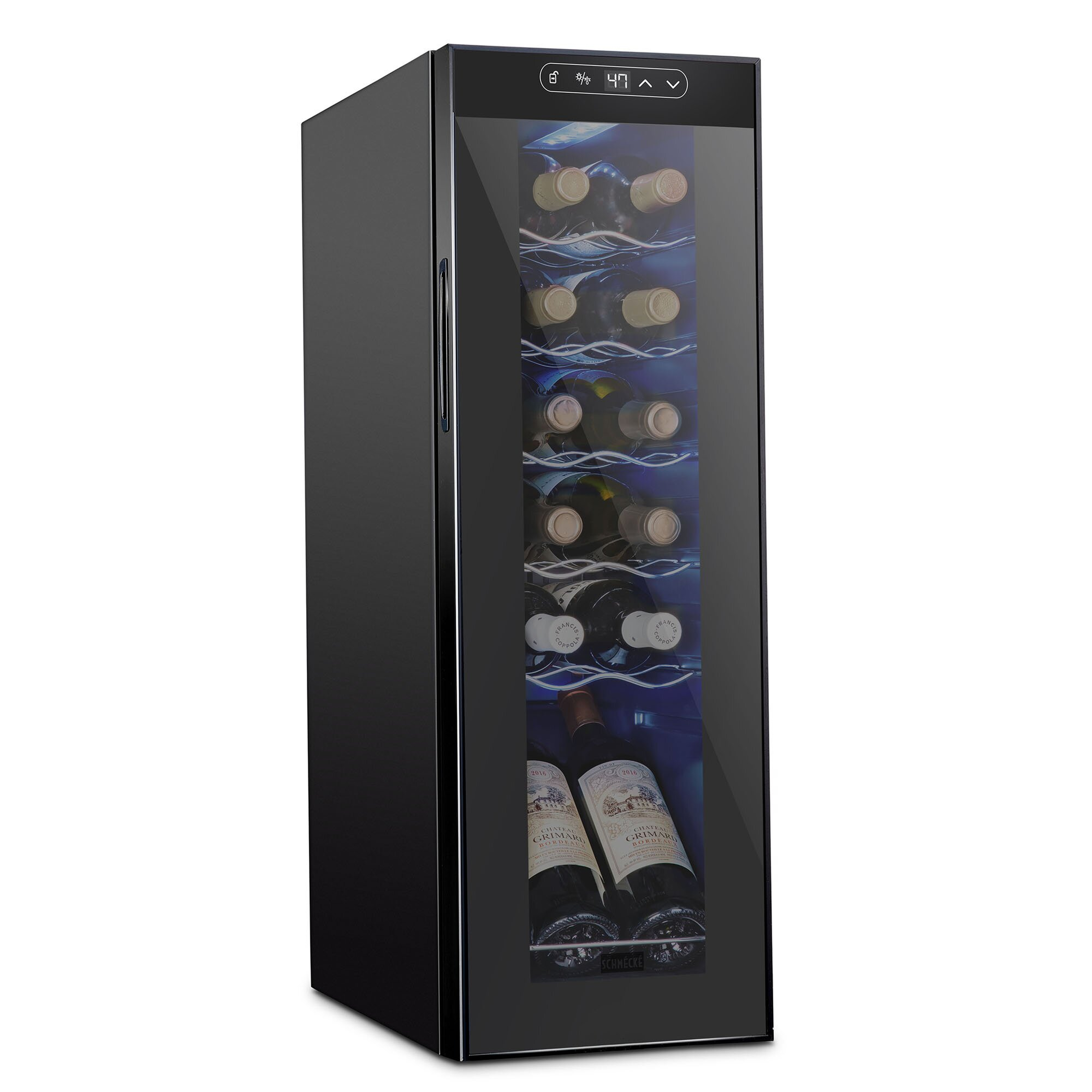 12 Bottle Single Zone Freestanding Wine Refrigerator - Wayfair