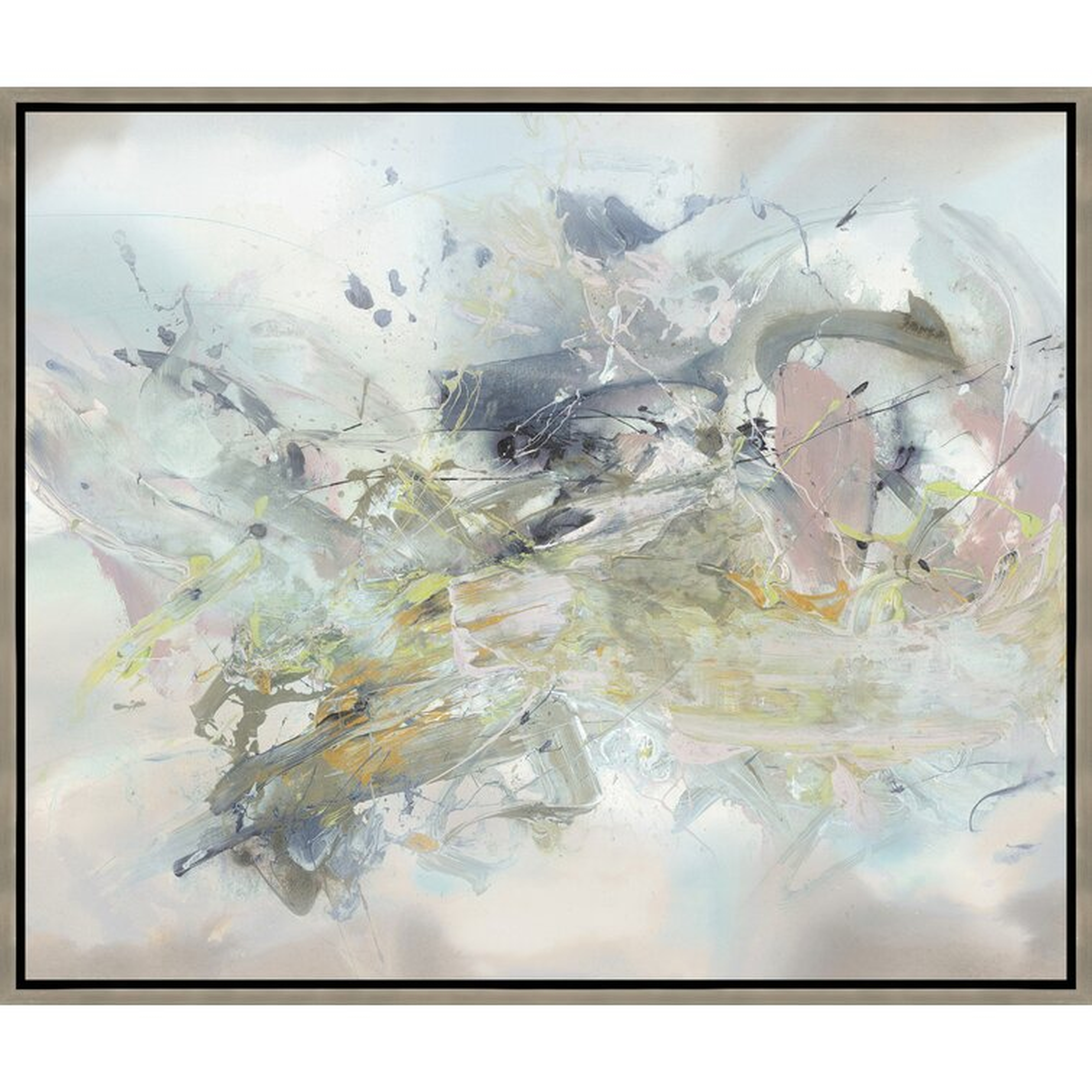 Chelsea Art Studio Astratto by D'Alessandro Léon - Floater Frame Painting on Canvas - Perigold