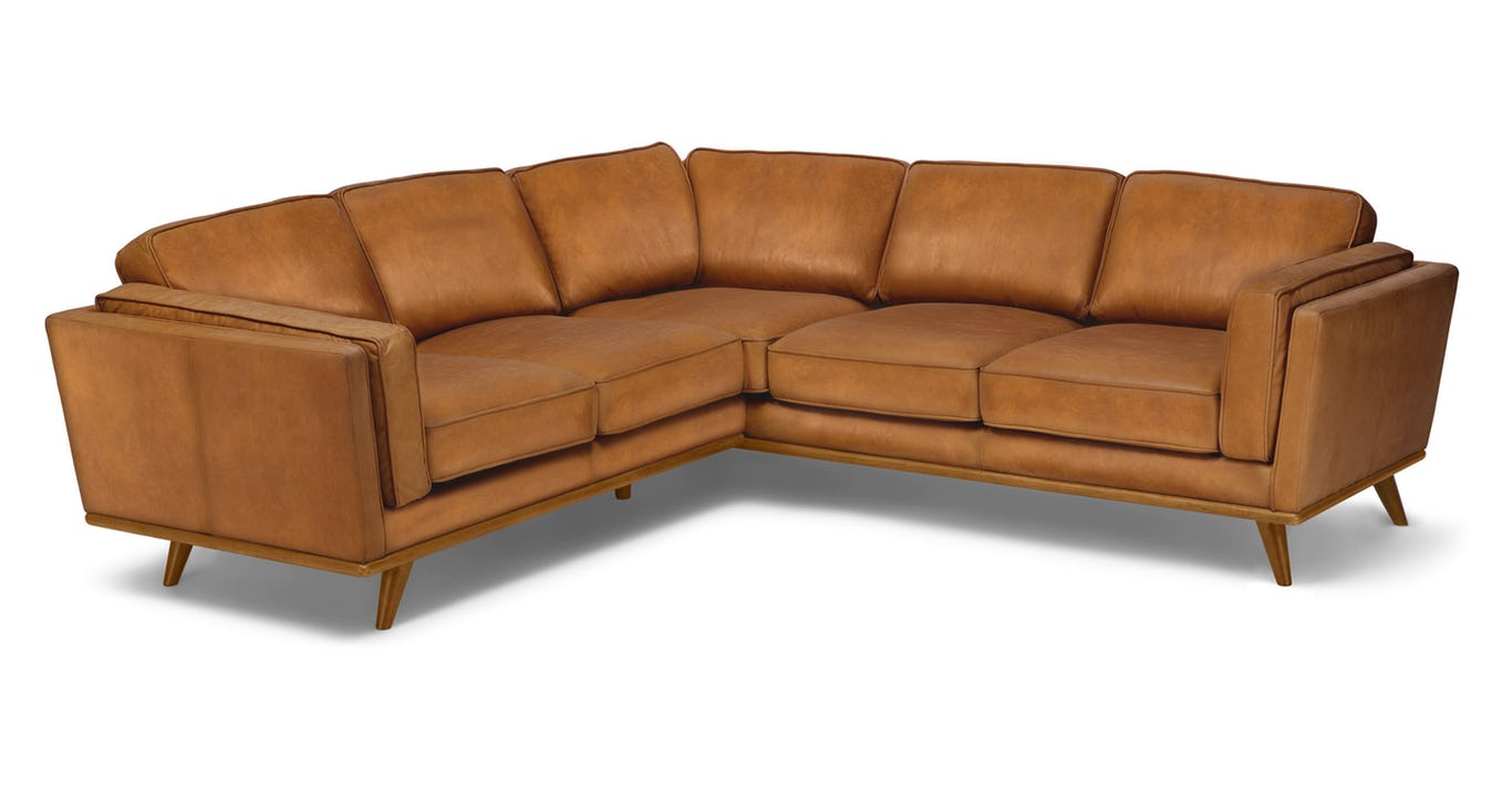 Timber Charme Tan Corner Sectional - Article