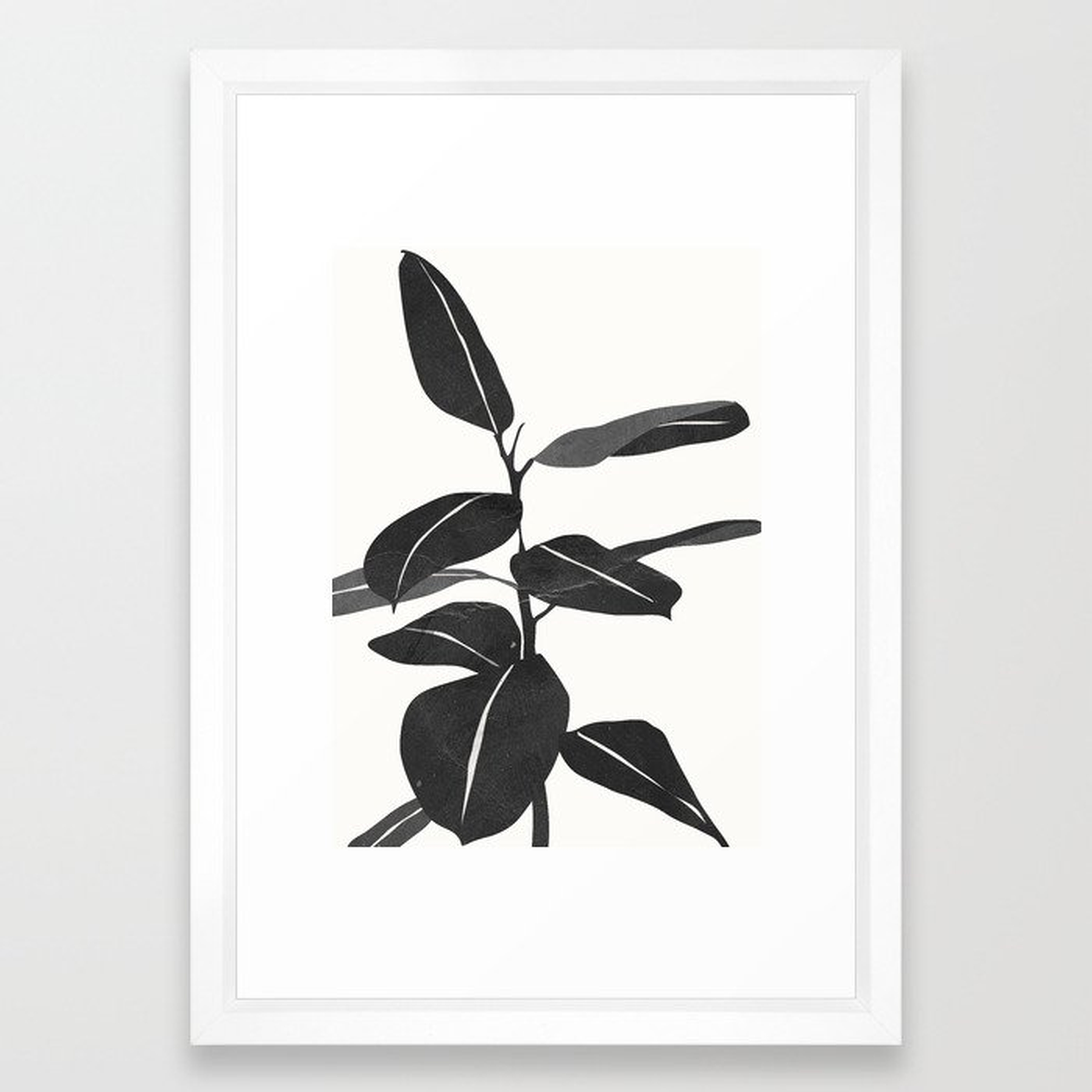 Plant 7 Framed Art Print - Society6