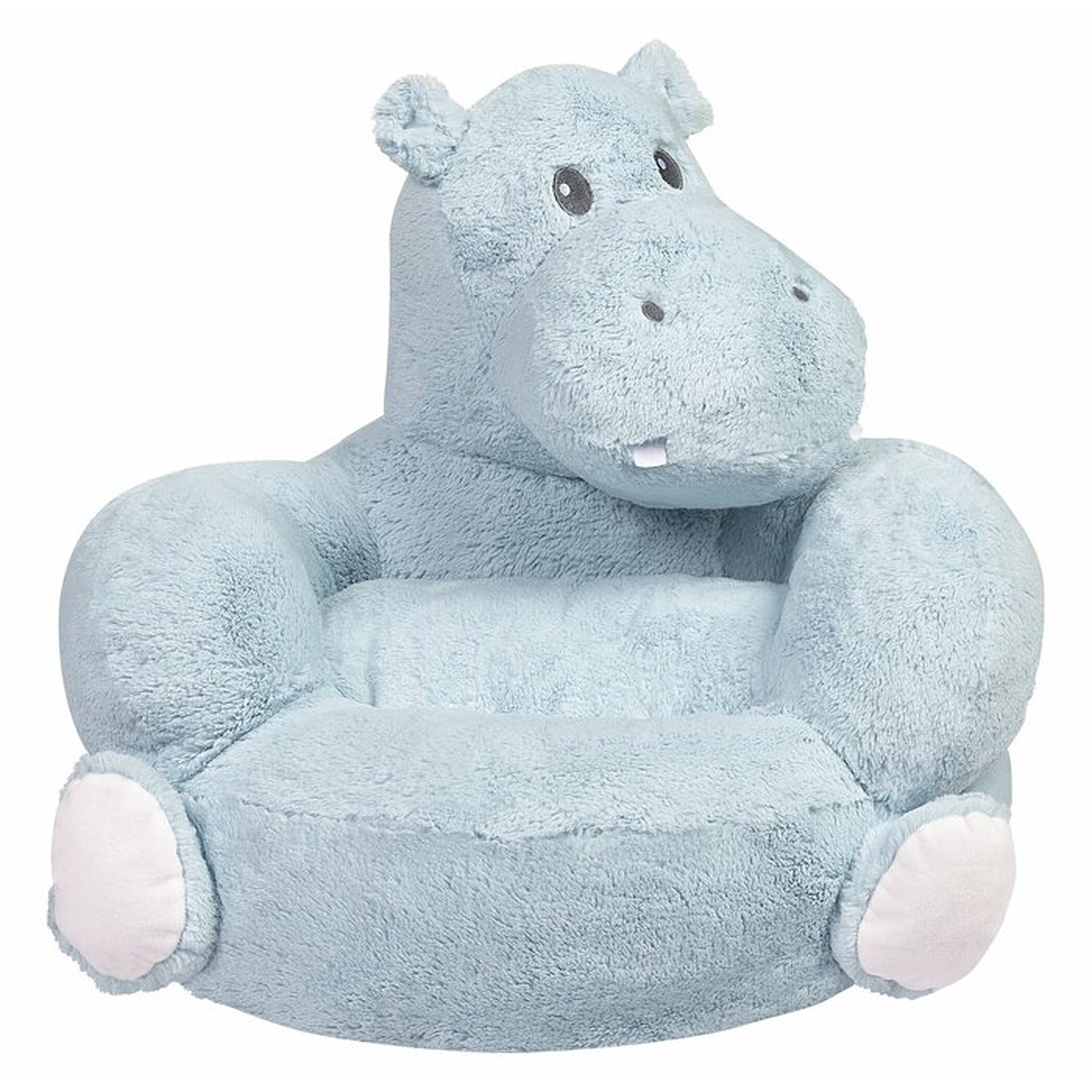 Marlie Children's Plush Hippo Character Novelty Chair - Wayfair