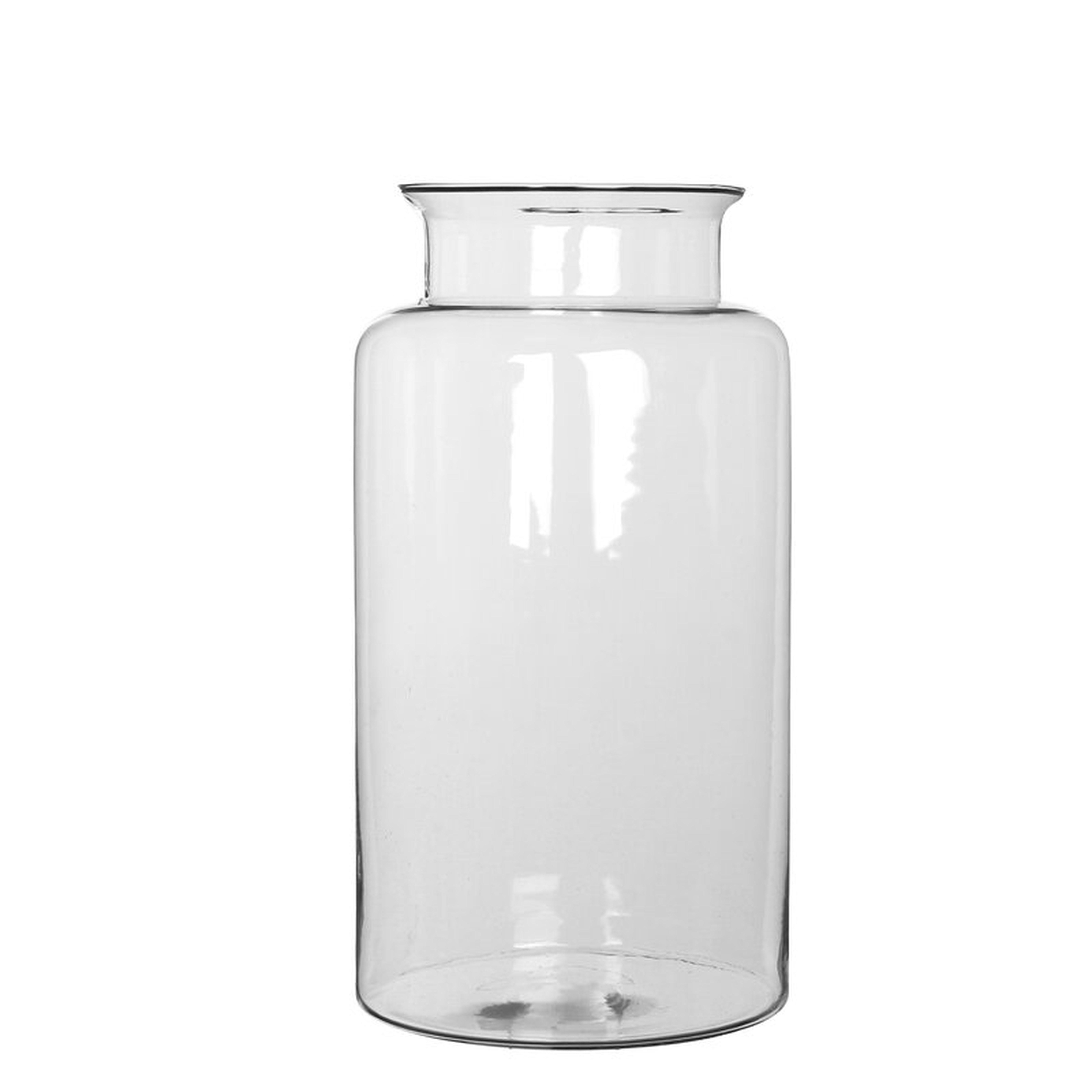 Pietrzak Transparent Glass Table Vase - Wayfair