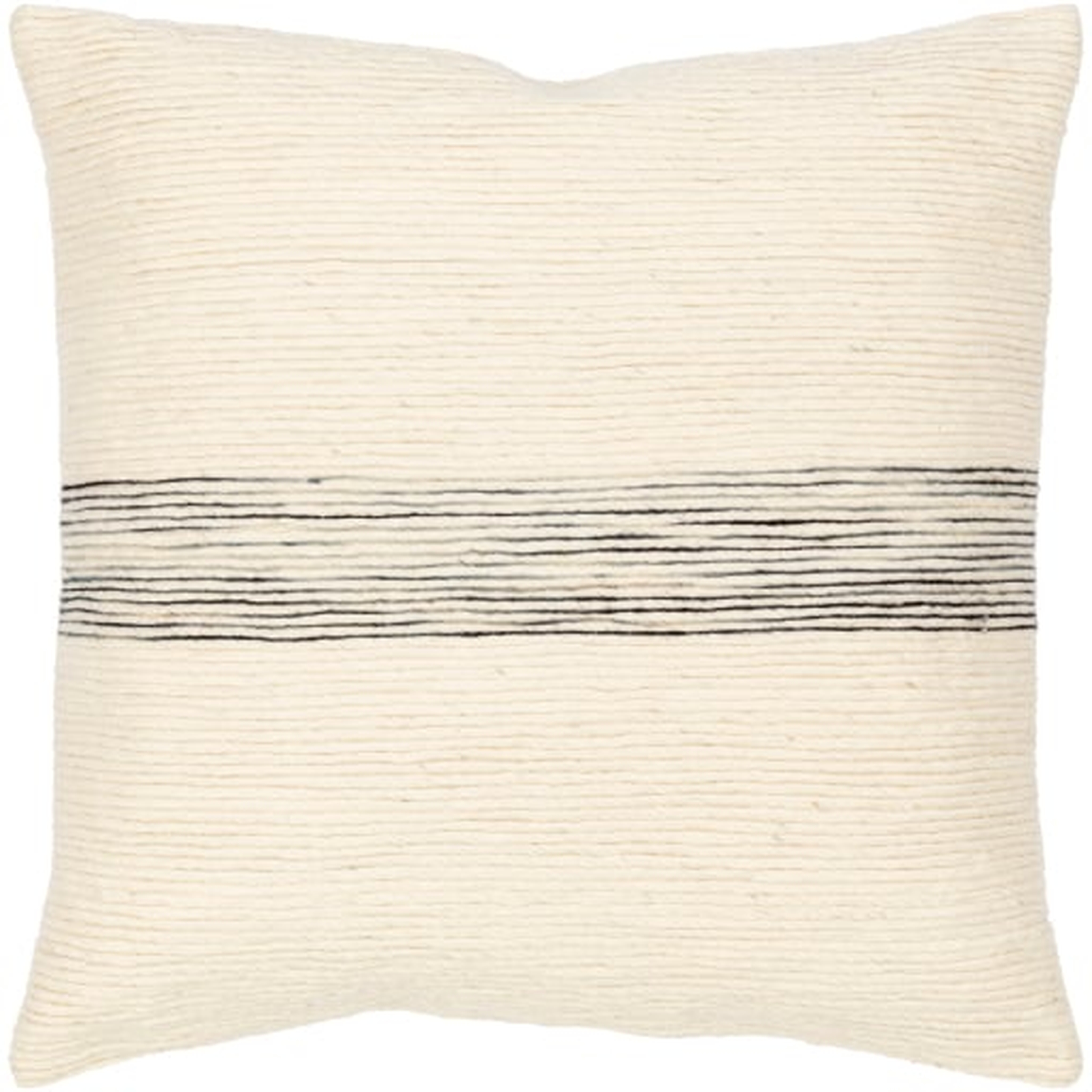 Carine Throw Pillow, 18" x 18", with poly insert - Surya