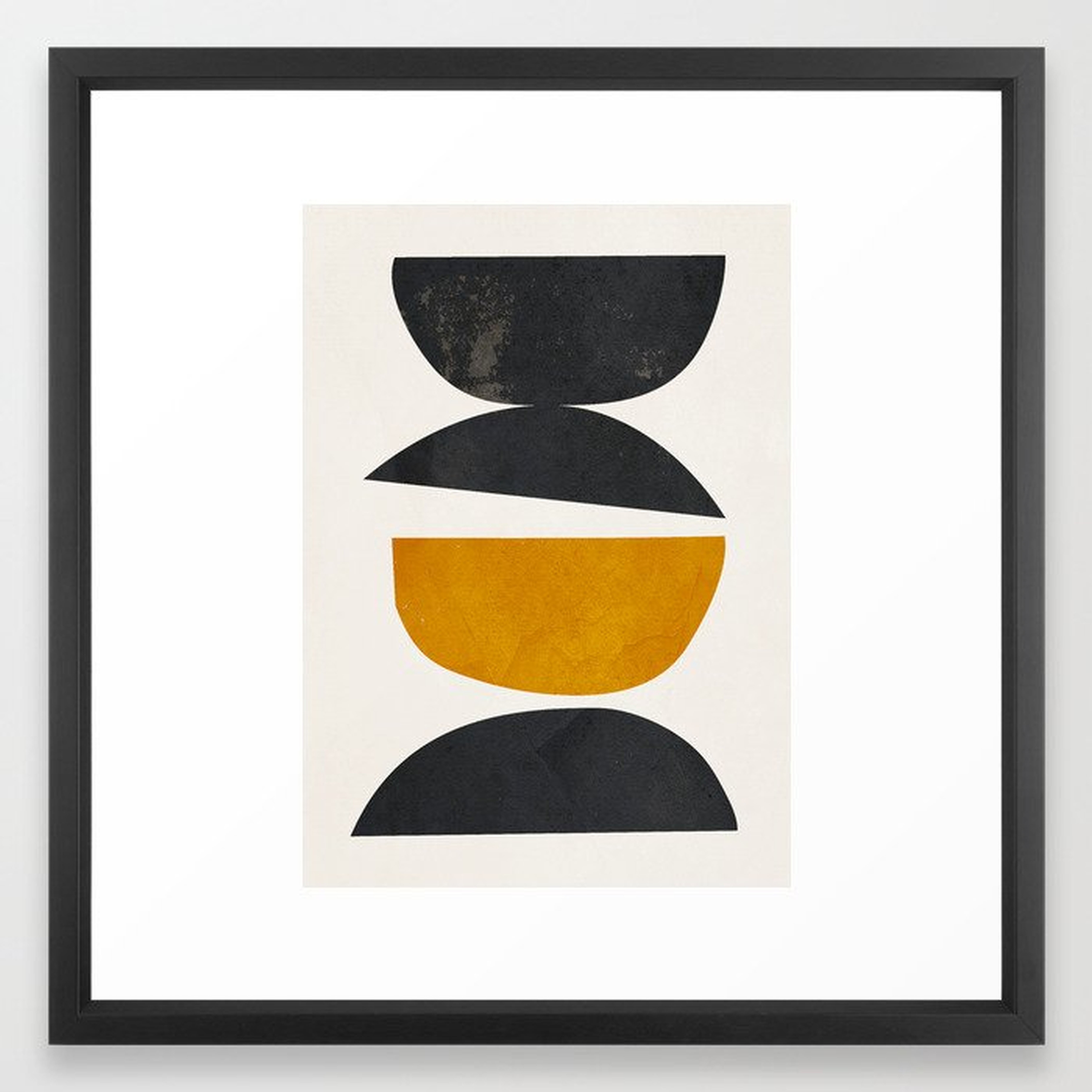 abstract minimal 23 Framed Art Print - Society6