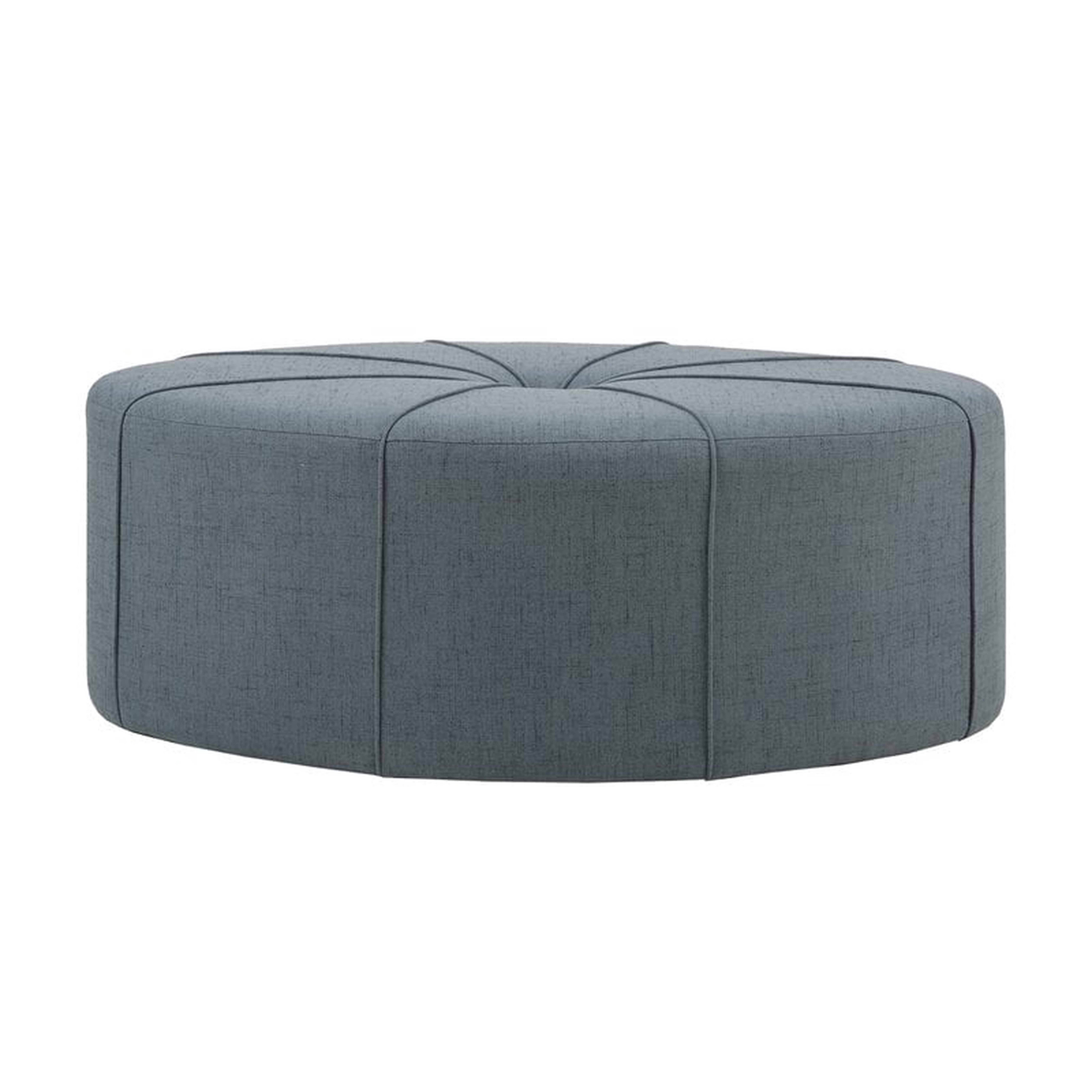 Christopher 48.5" Wide Tufted Oval Cocktail Ottoman - Wayfair