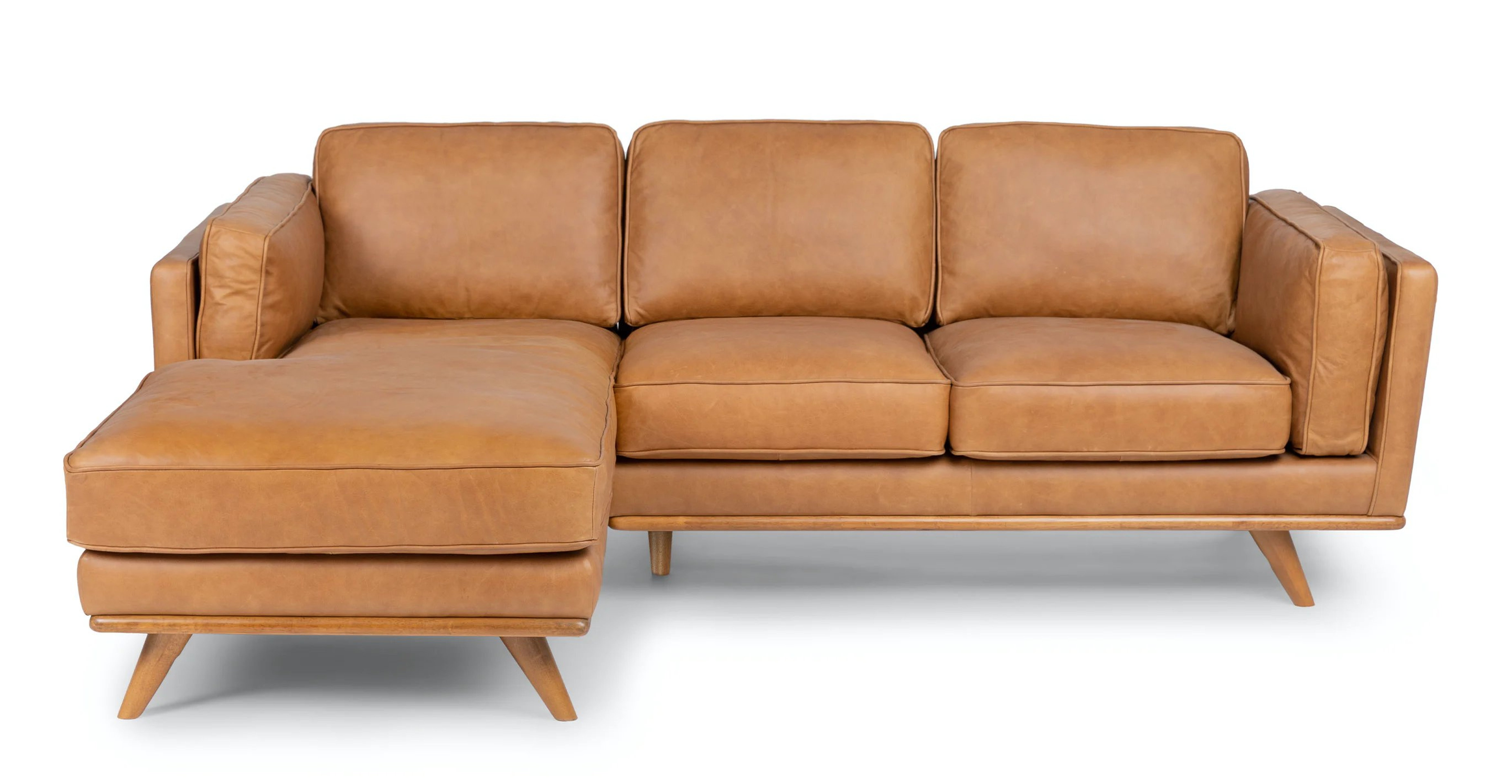 Timber Charme Tan Left Sectional - Article
