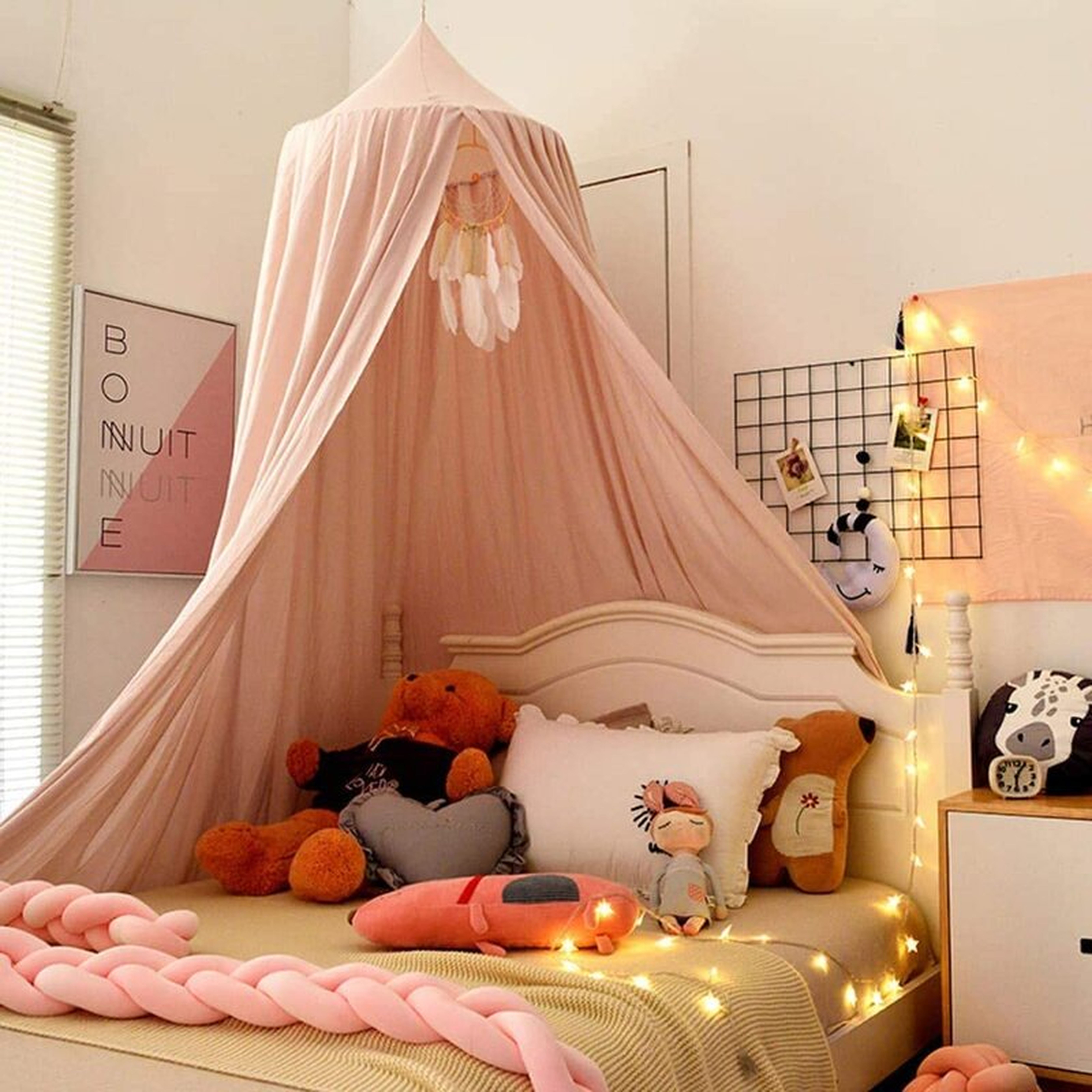 Castaner 100% Cotton Bed Canopy - Wayfair