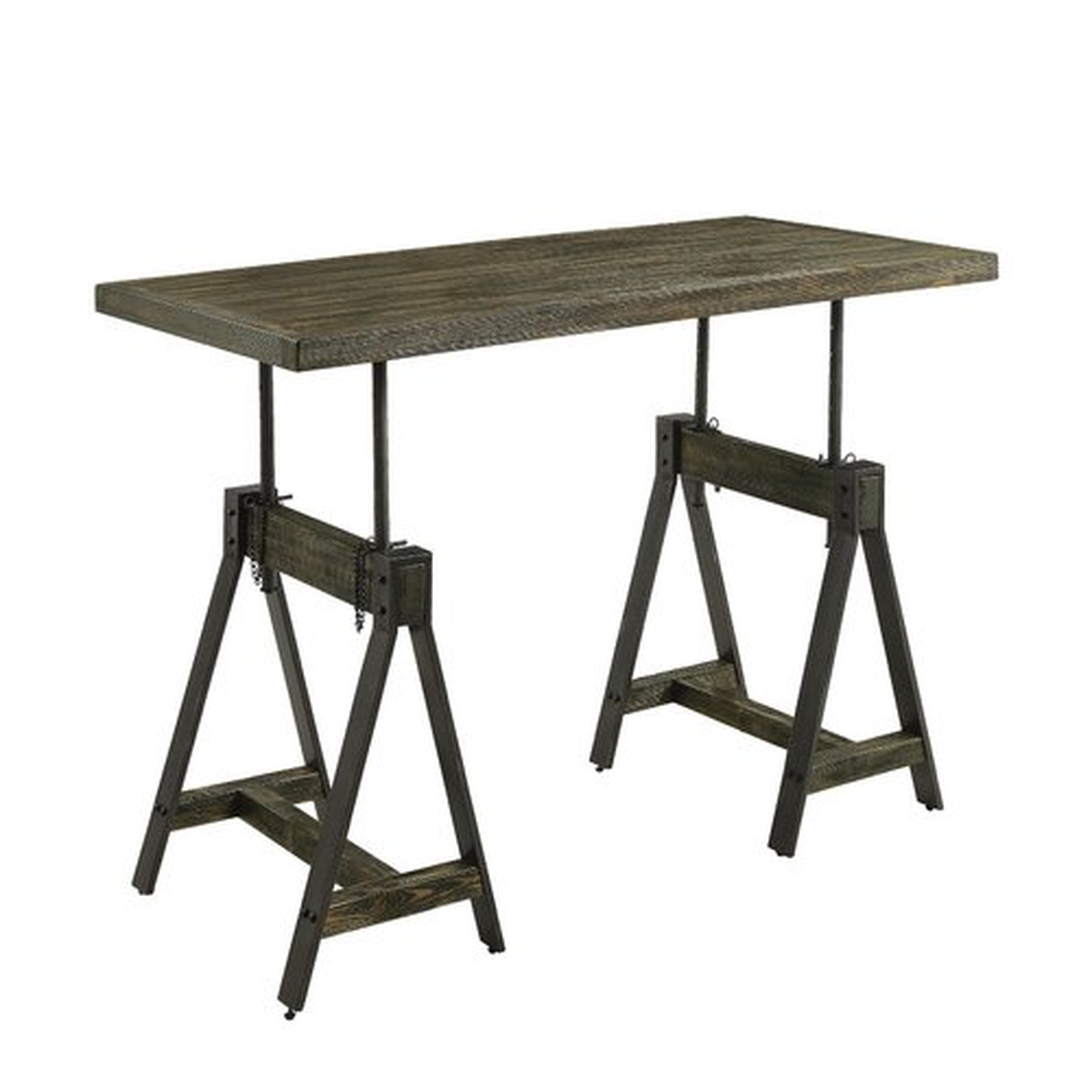 Staggs Adjustable Standing Desk - Wayfair