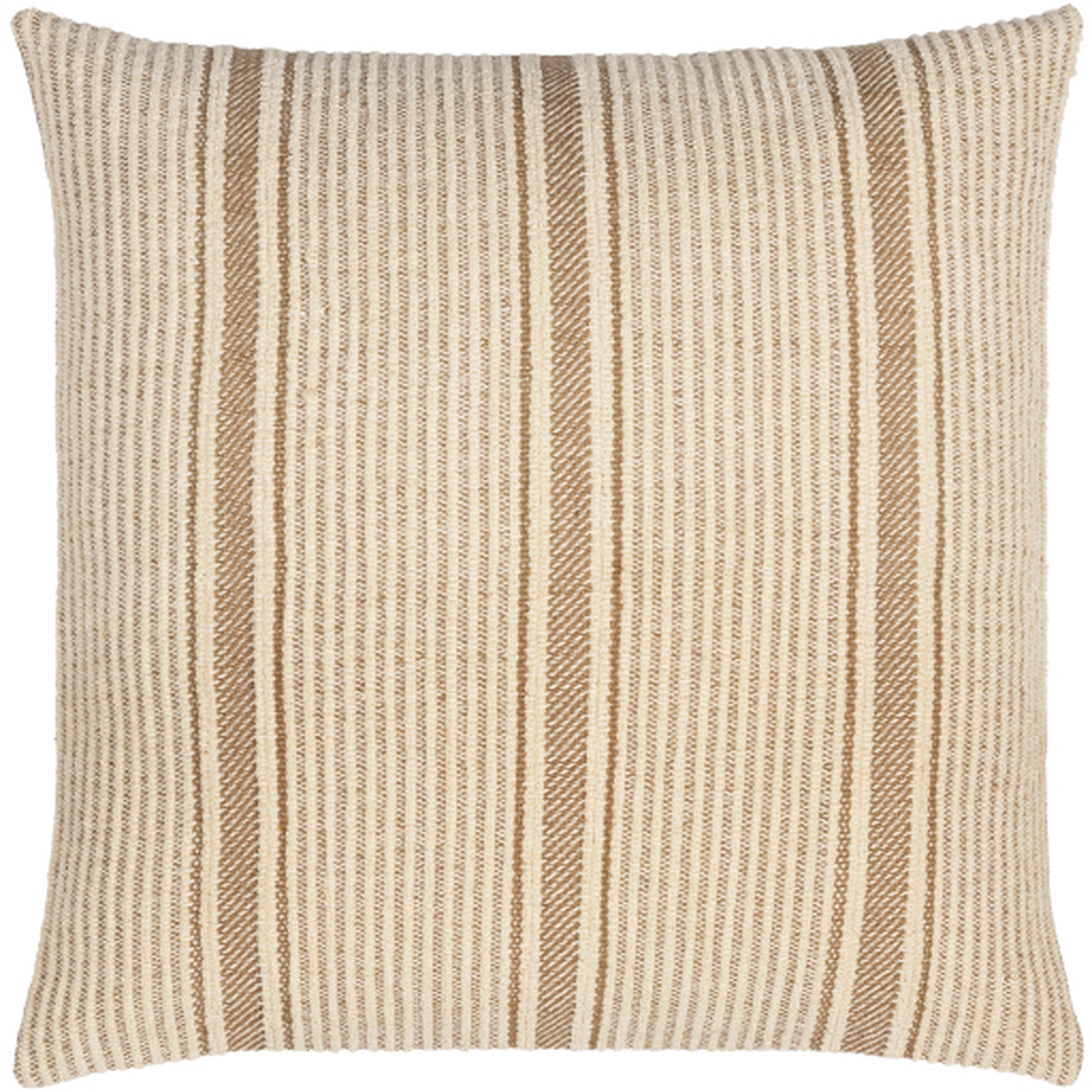Camden Throw Pillow, 18" x 18", with poly insert - Surya